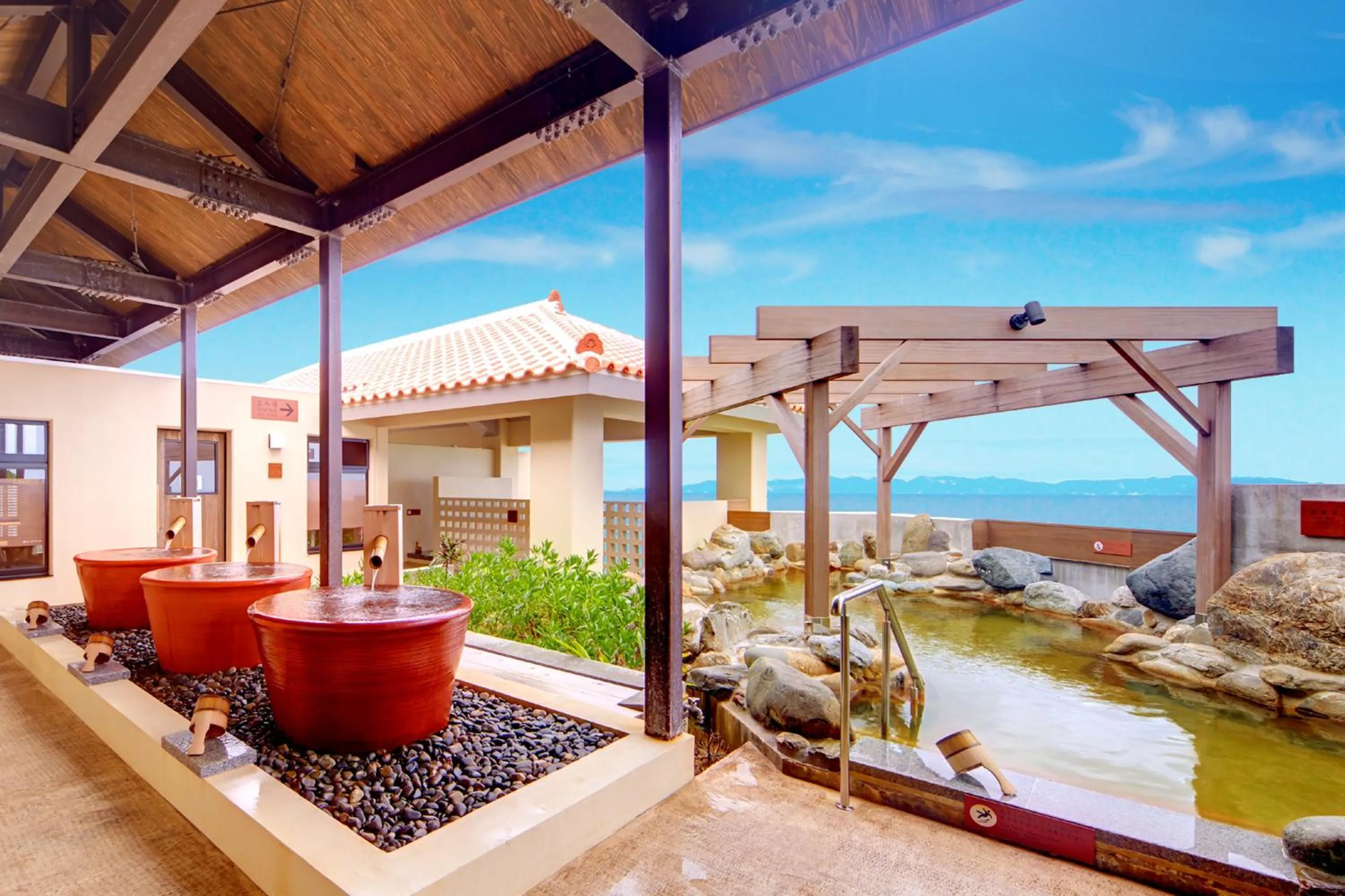 Hot Spring Bath in Senagajima Island Resort & Spa