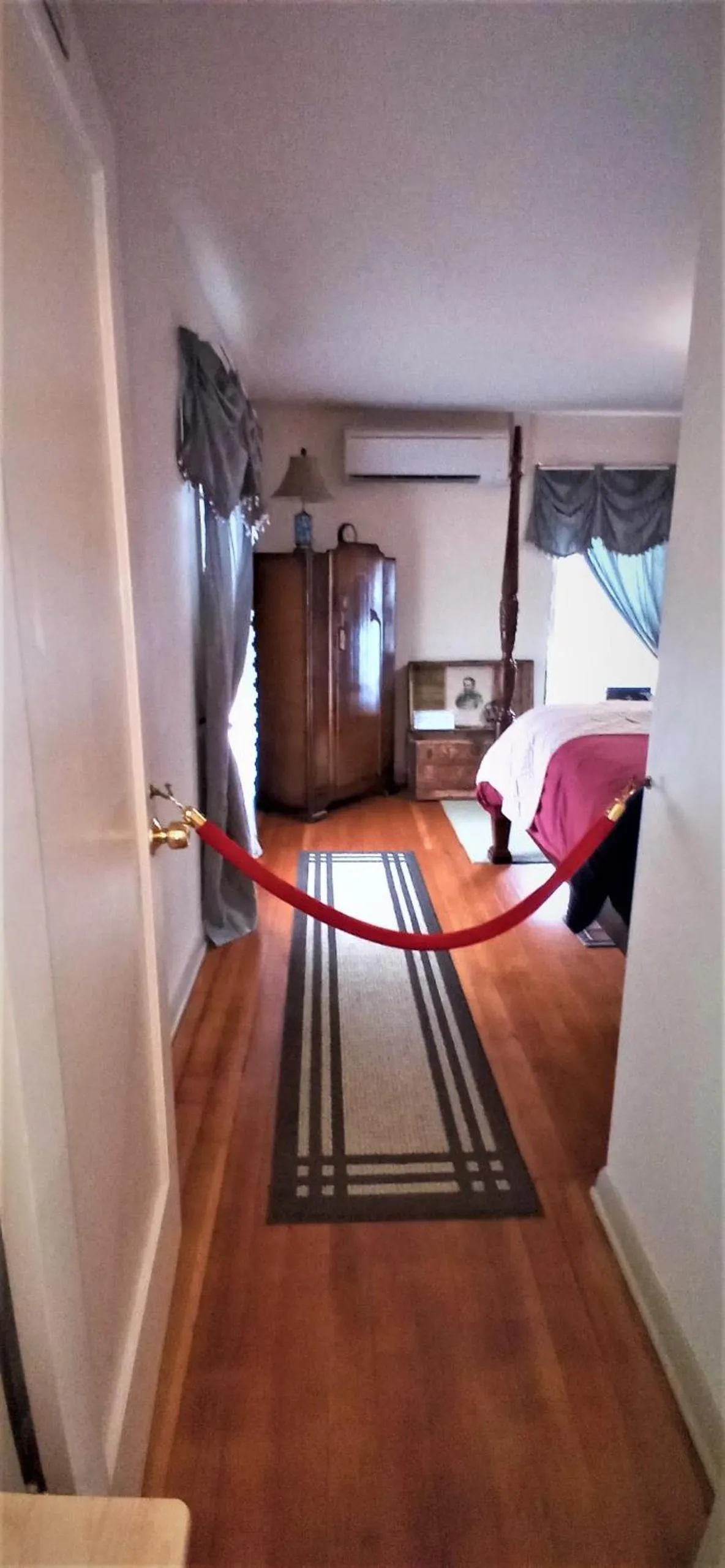 Bedroom, Bed in HISTORICAL JOHN RAST HOUSE circa 1875