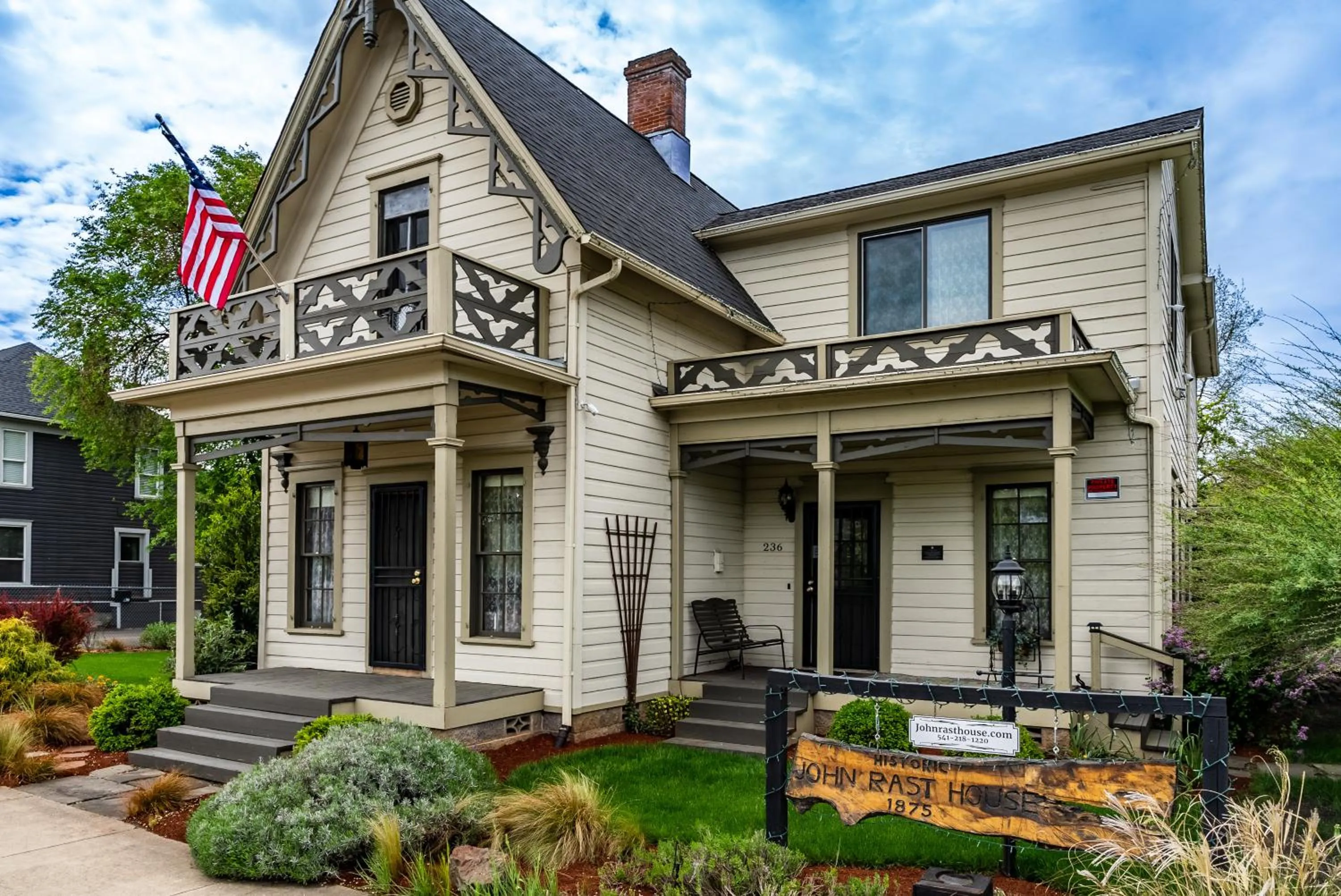 Property building in HISTORICAL JOHN RAST HOUSE circa 1875