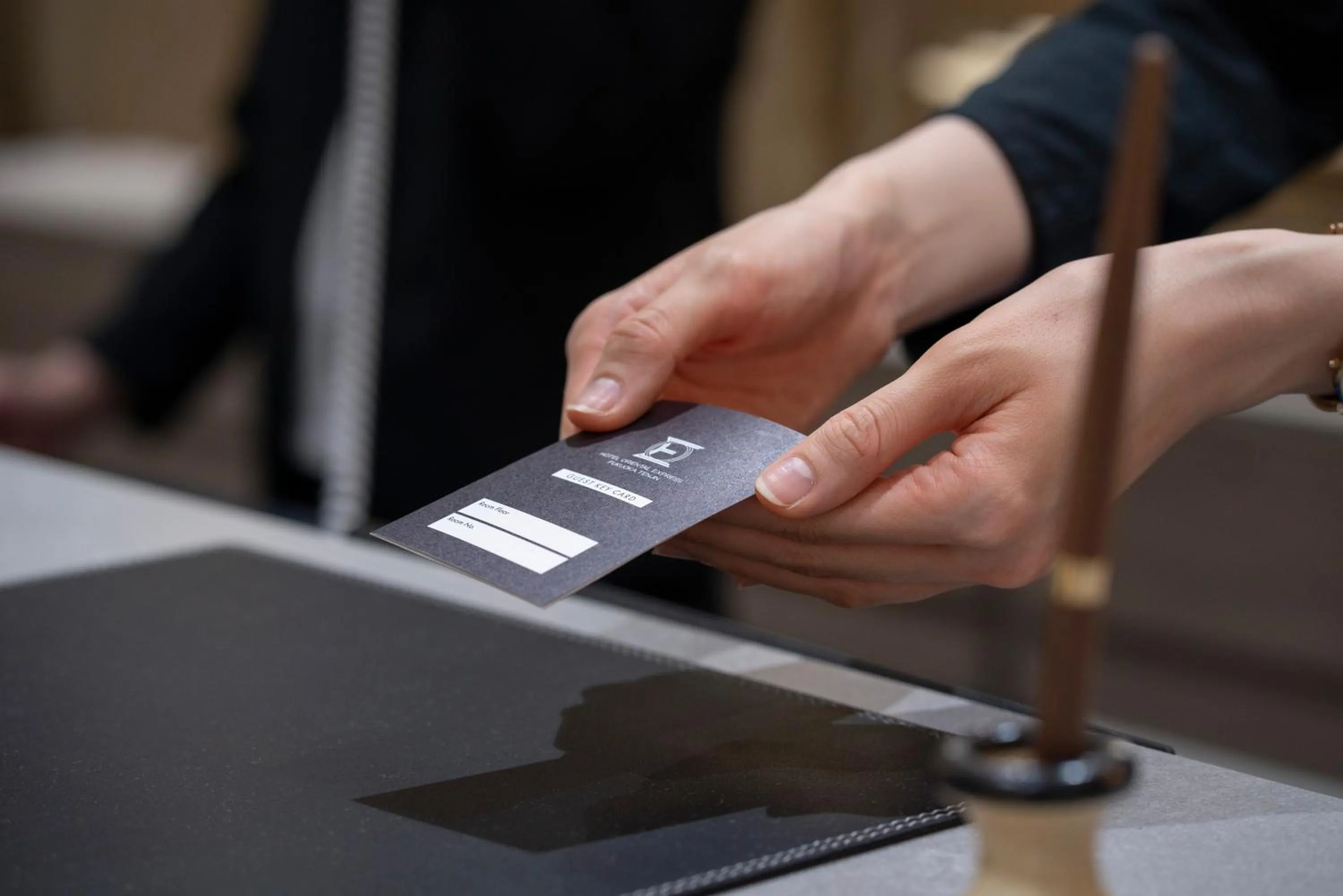Lobby or reception in Hotel Oriental Express Fukuoka Tenjin