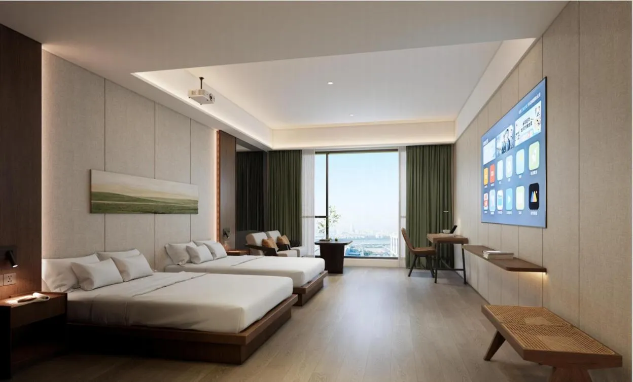Bed in Guangzhou Xing Yi International Apartment - Poly World Branch
