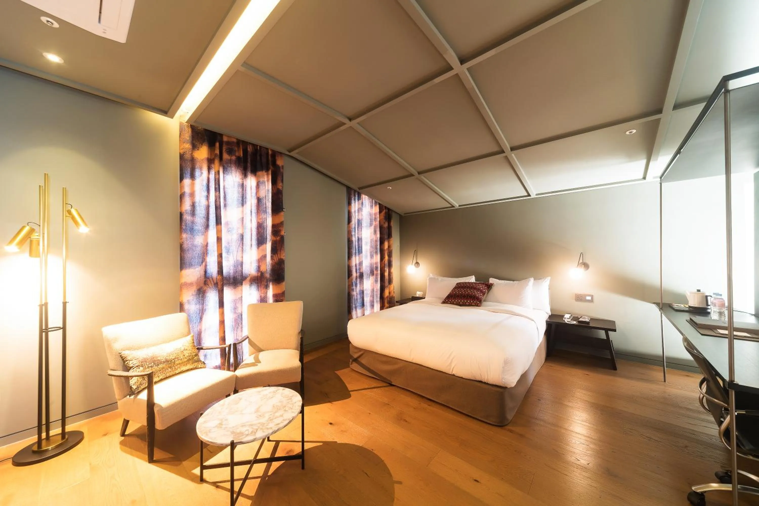 Photo of the whole room, Bed in Hotel Museo Cheongju