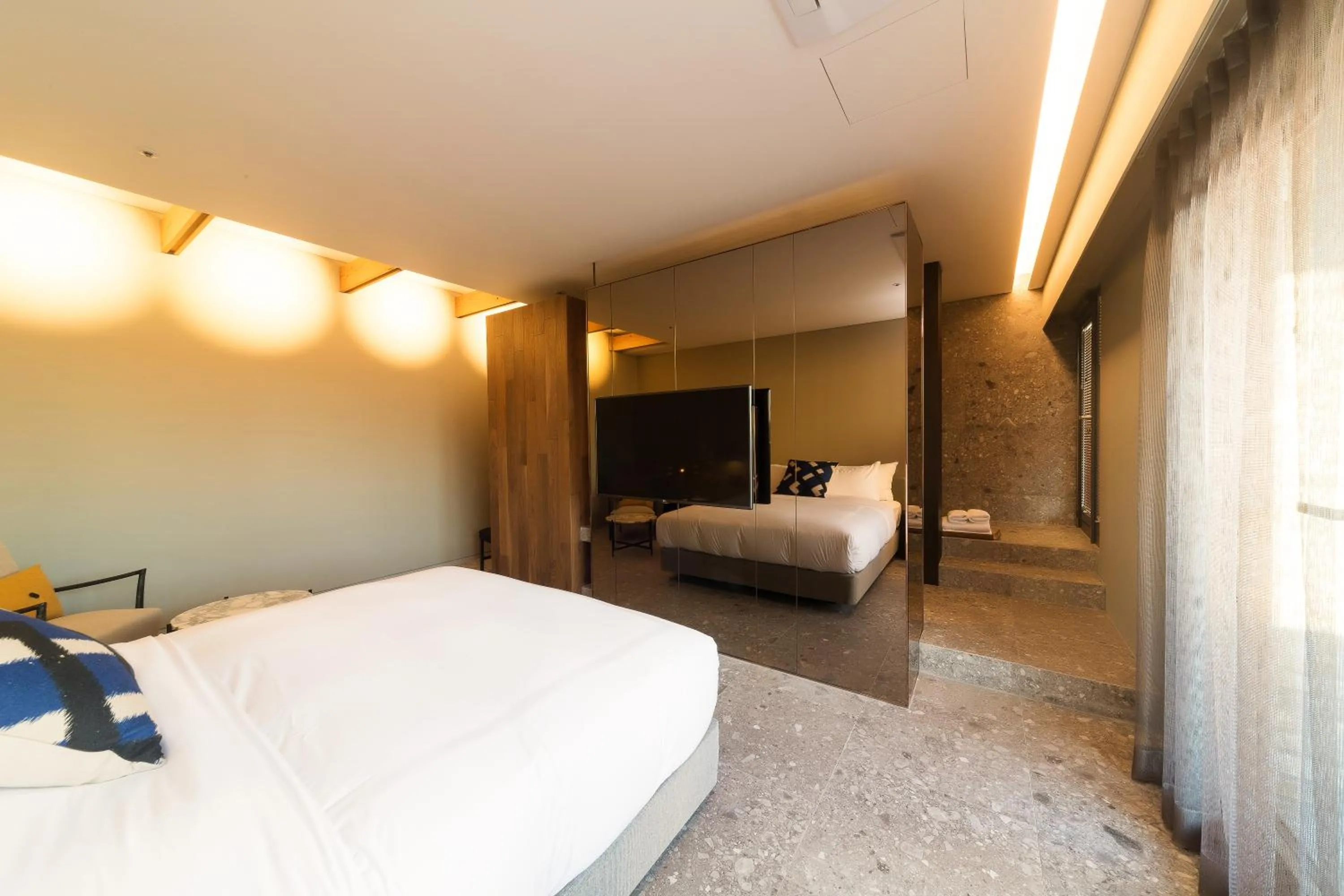 Photo of the whole room, Bed in Hotel Museo Cheongju