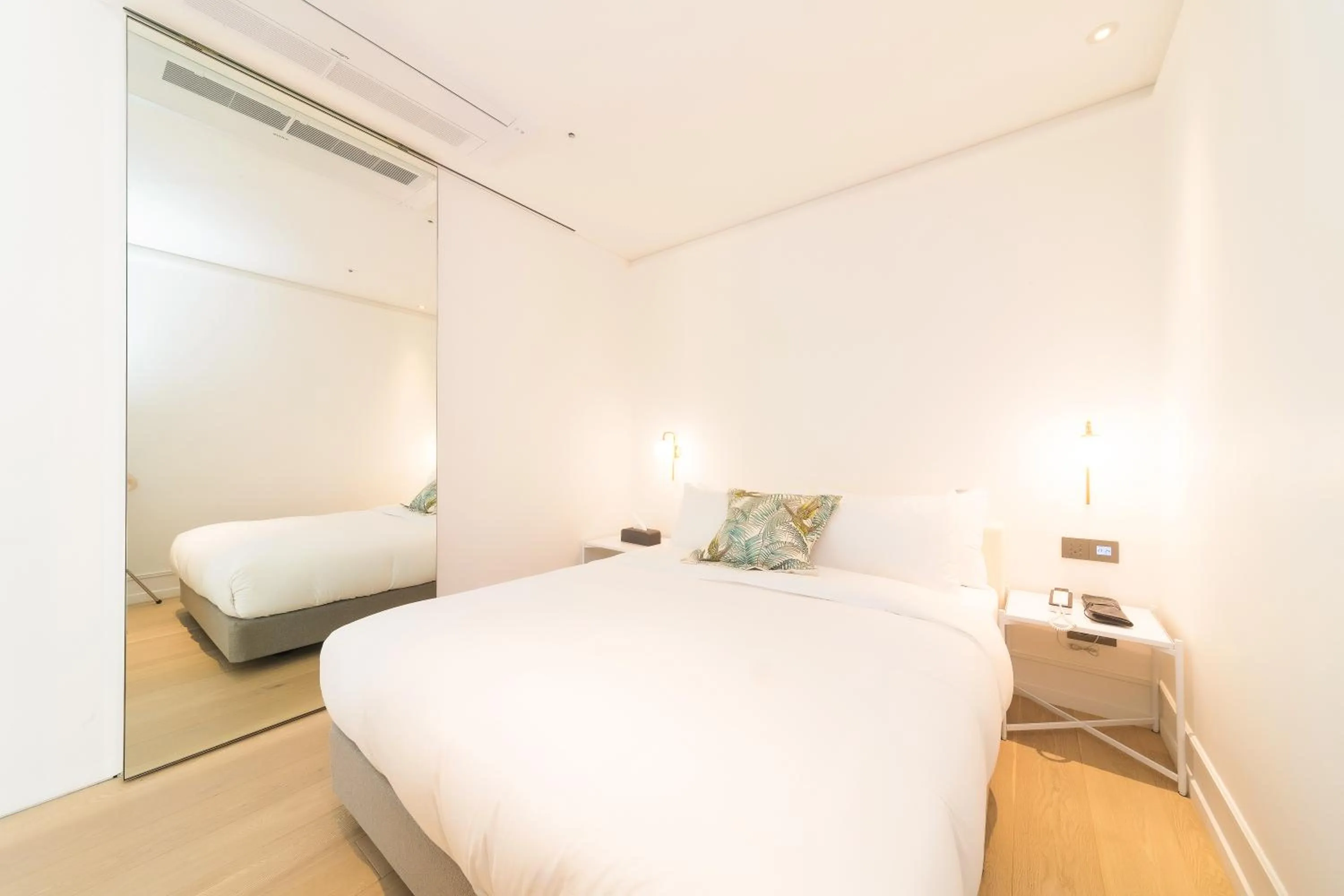 Bed in Hotel Museo Cheongju