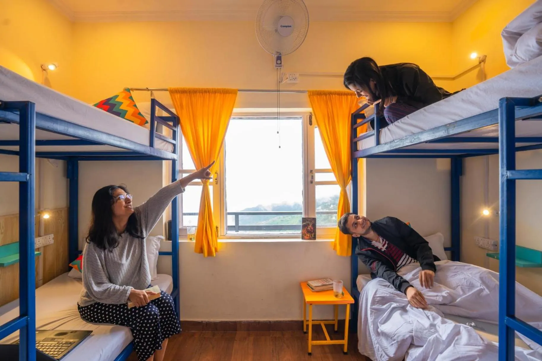 Bed in goSTOPS Mussoorie, Library Road