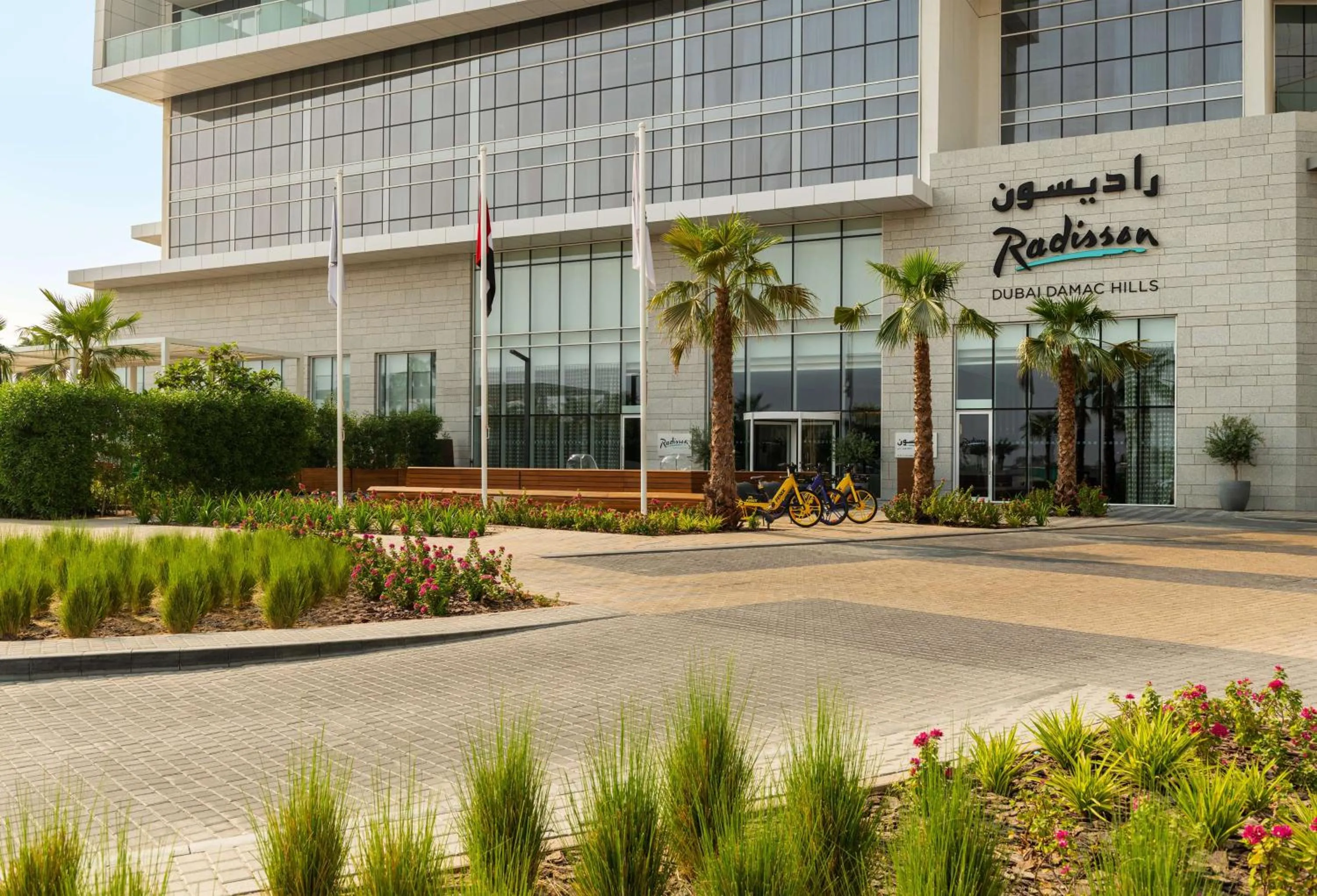 Property building in Radisson Dubai Damac Hills