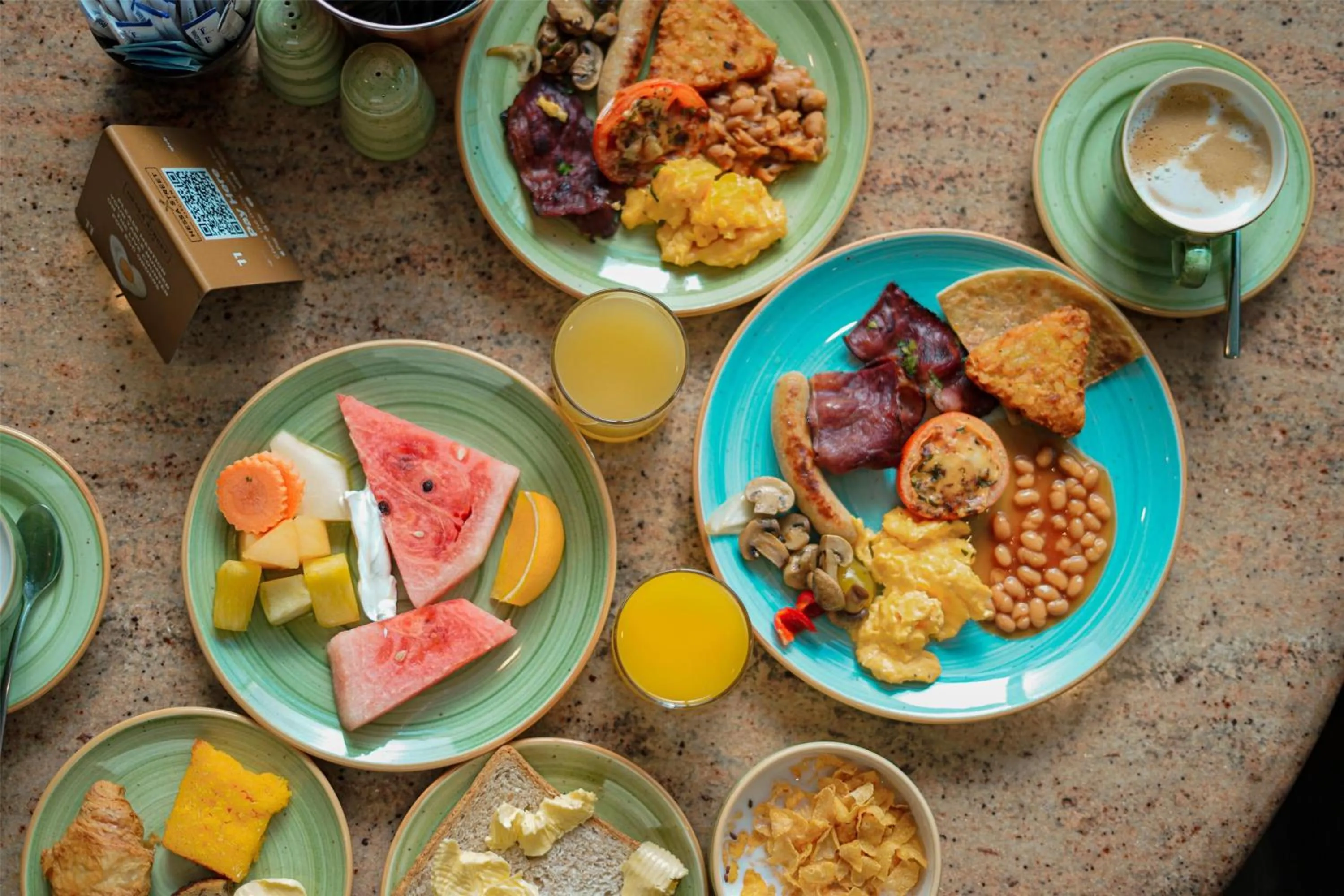 Breakfast in Radisson Dubai Damac Hills