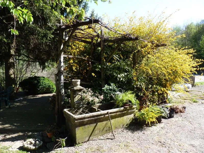 Garden in Domaine de la Safranière - Chambre d'hote
