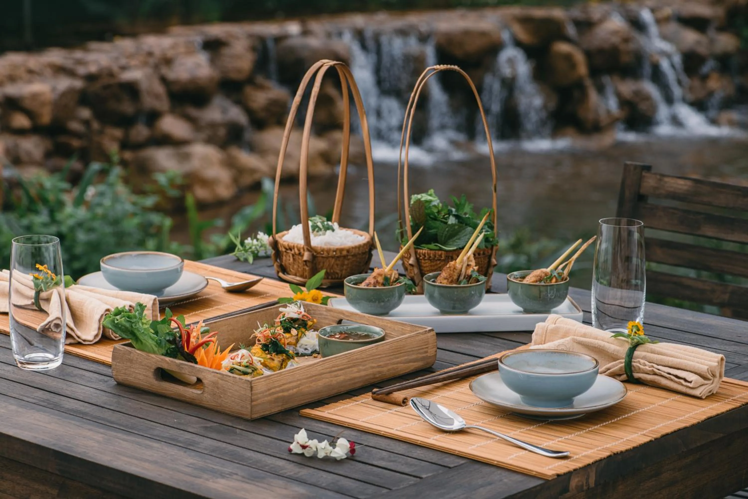 Food and drinks in Avana Retreat