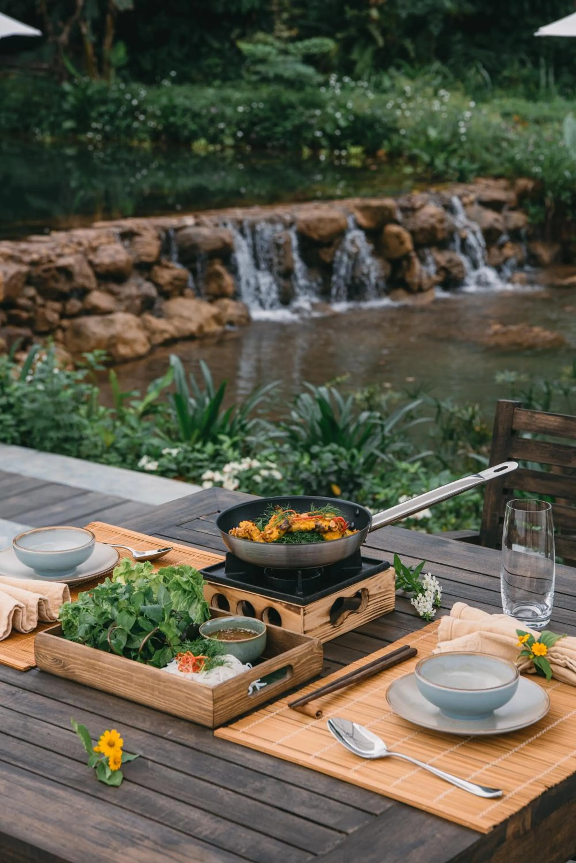 Food and drinks in Avana Retreat