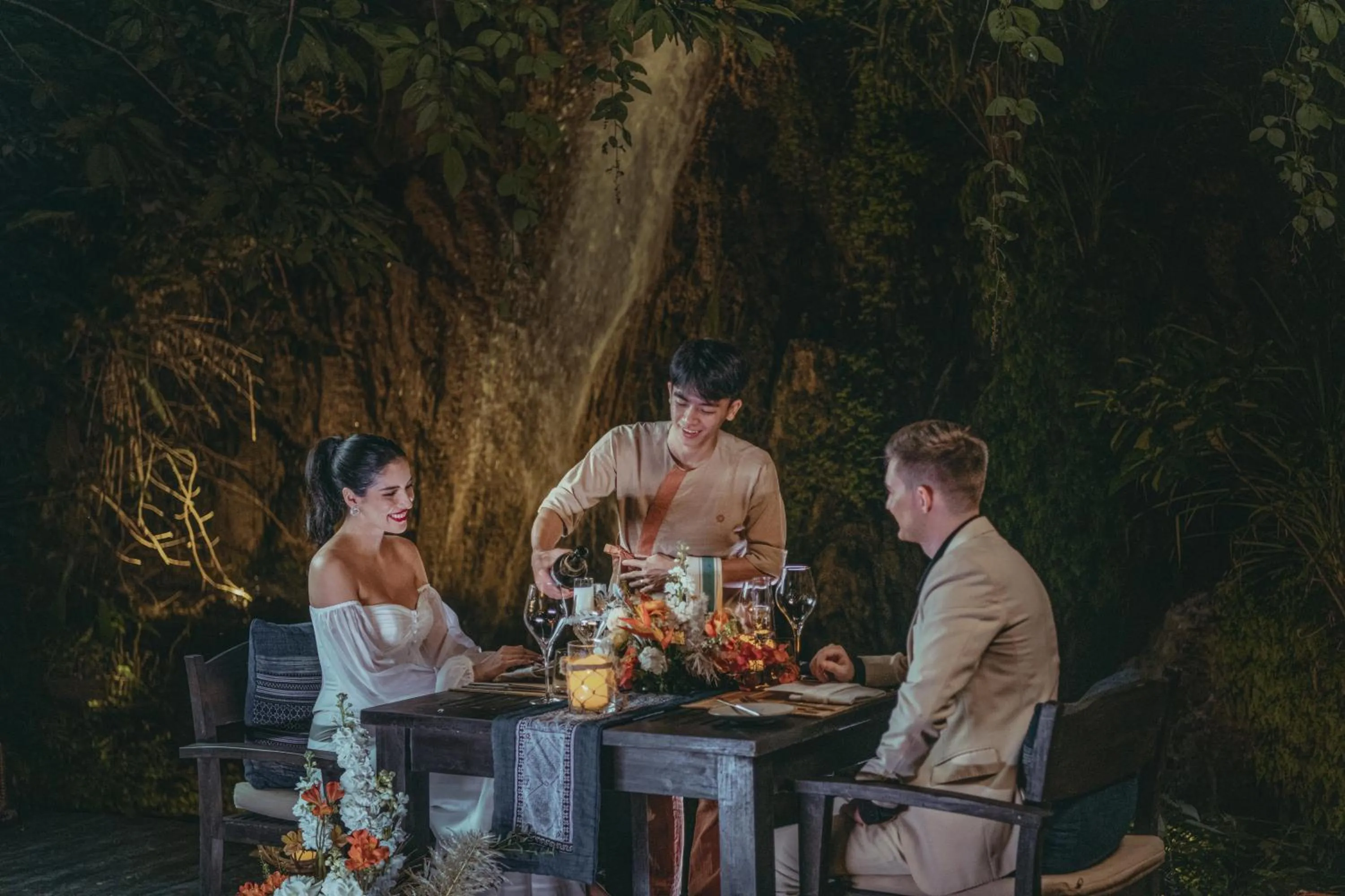 Dinner in Avana Retreat