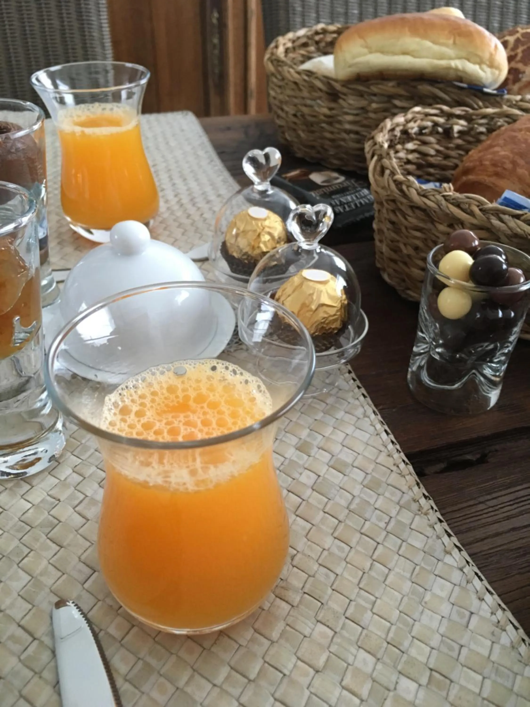 Food close-up in B&B My Suite Home