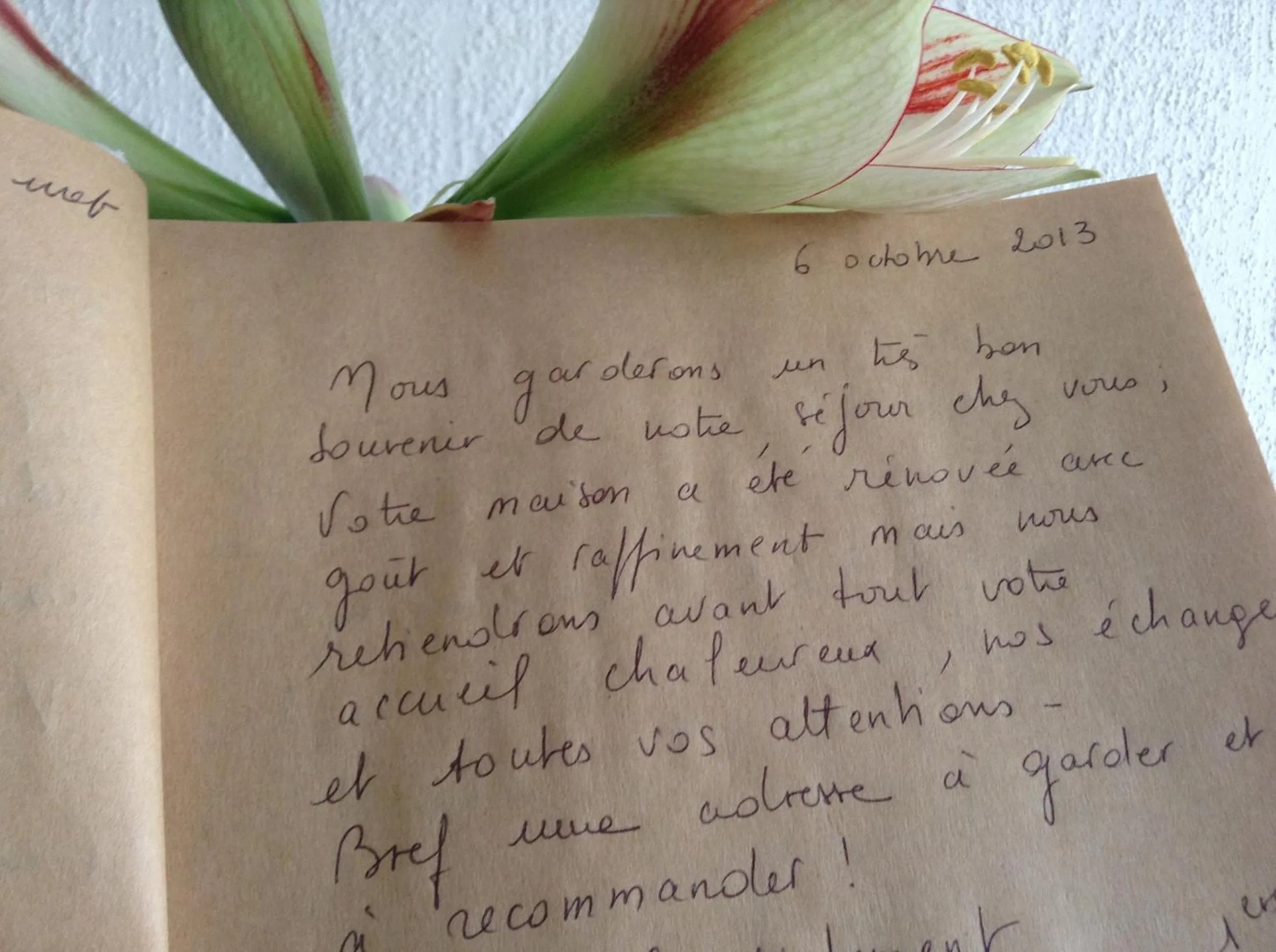 Decorative detail in B&B My Suite Home