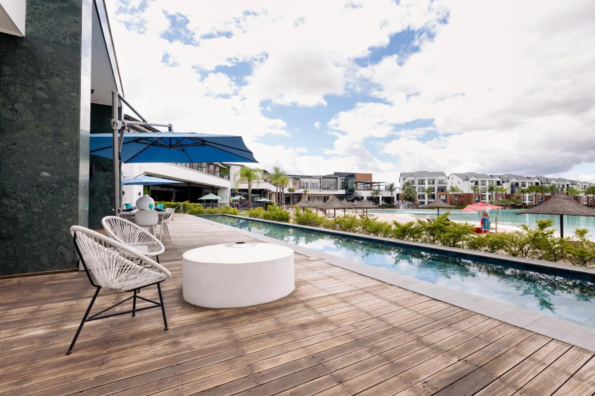 Pool view in MINT Resorts The Blyde