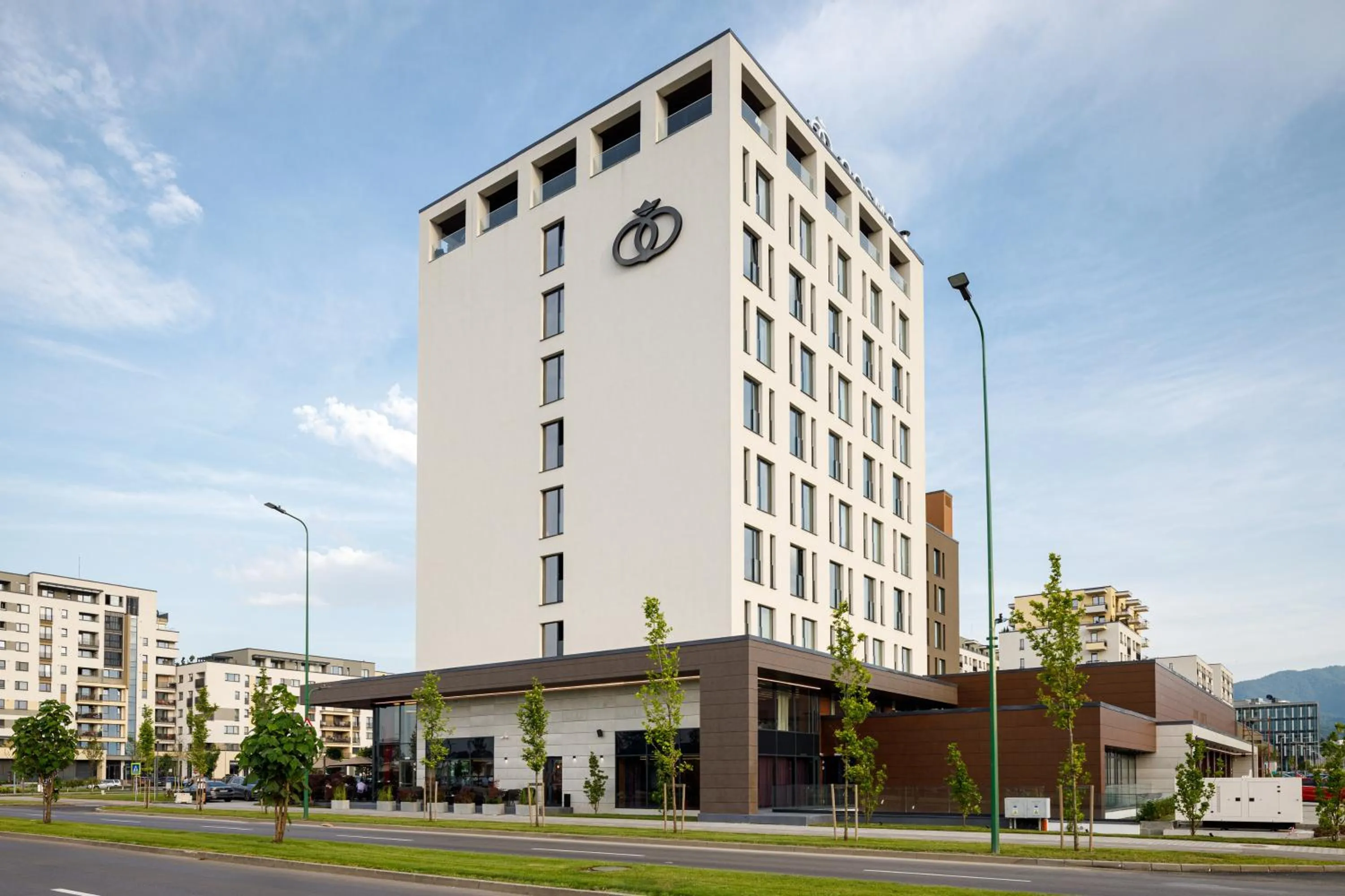 Property building in Qosmo Brasov Hotel
