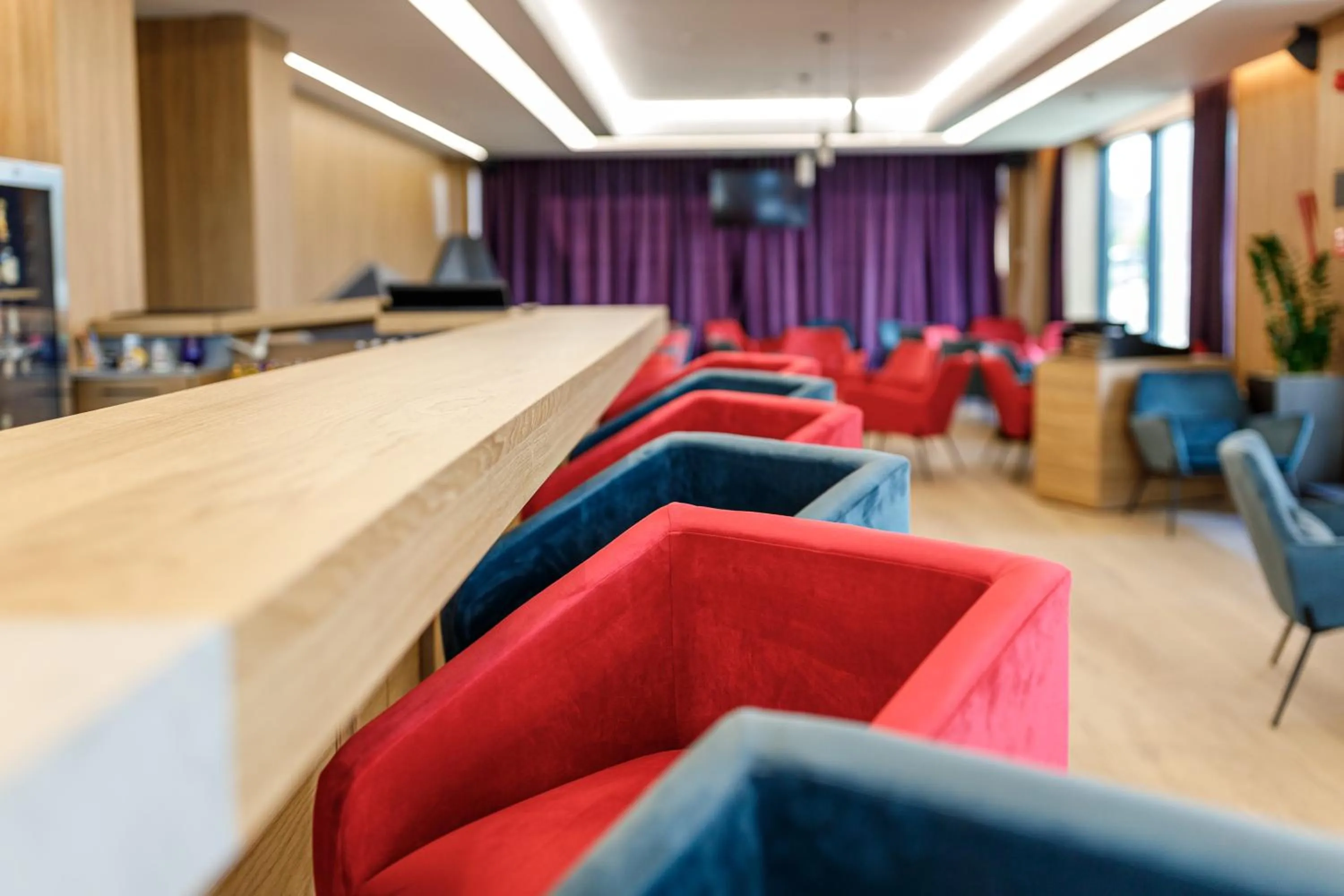 Lounge or bar in Qosmo Brasov Hotel