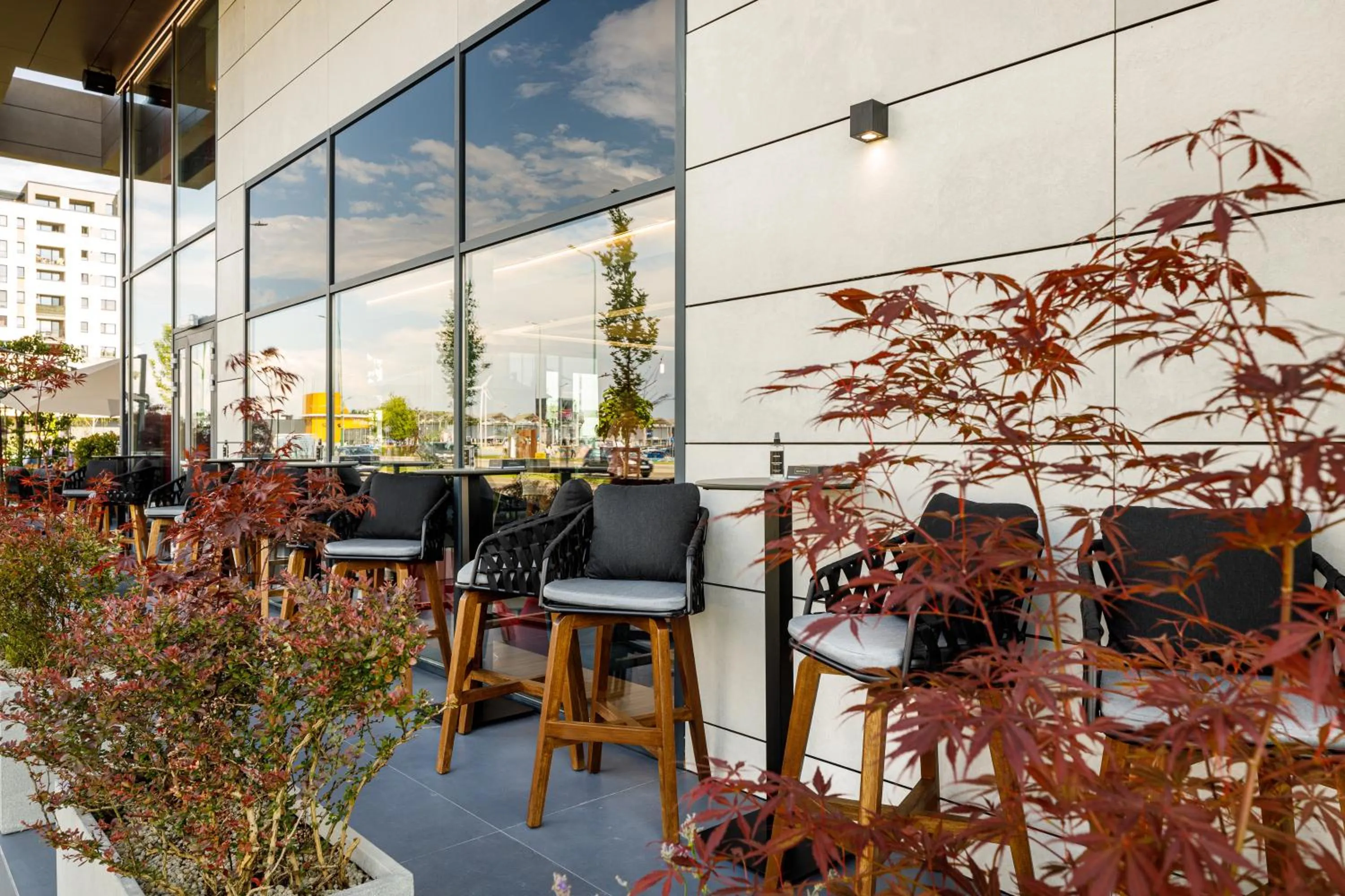 Patio in Qosmo Brasov Hotel