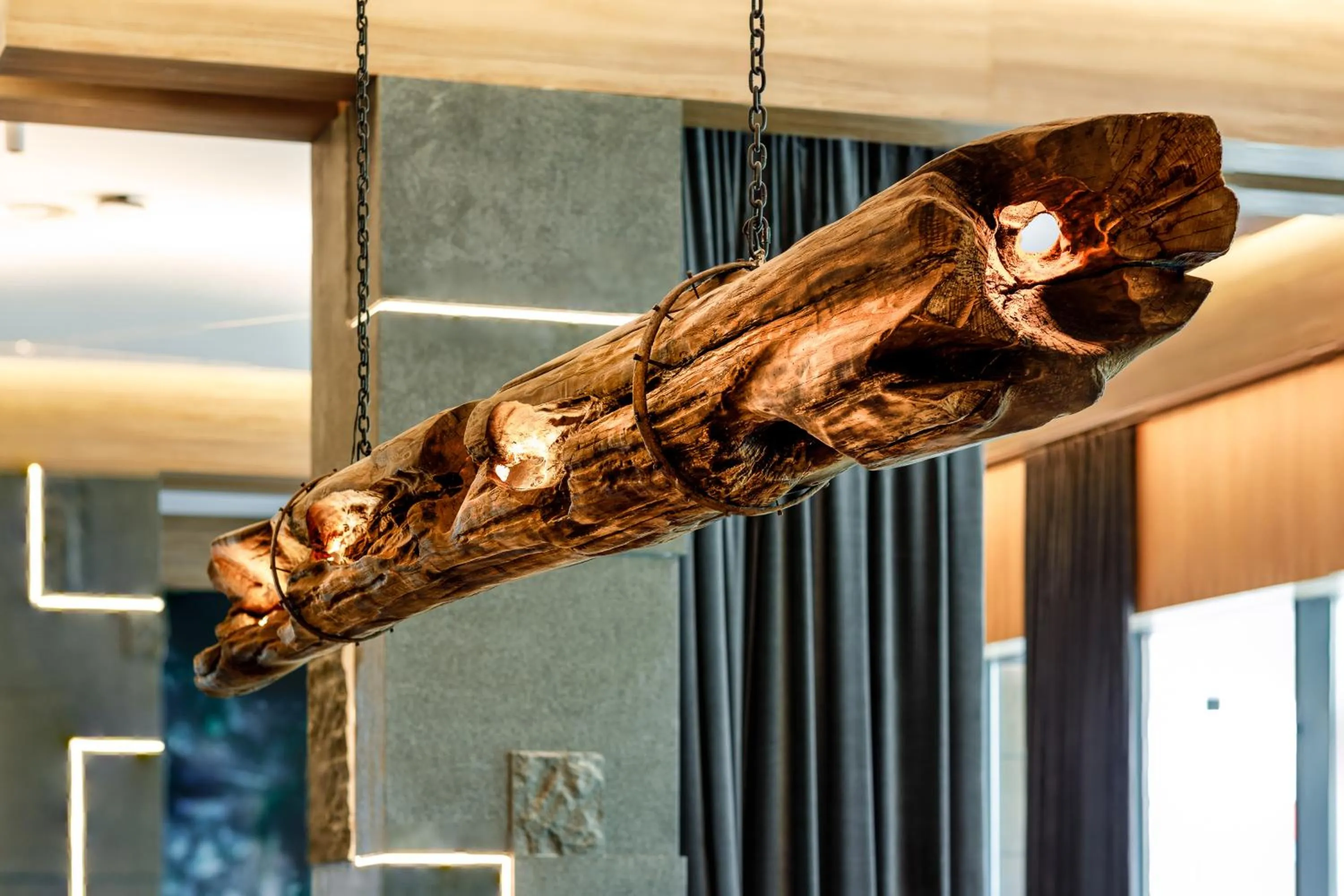 Decorative detail in Qosmo Brasov Hotel