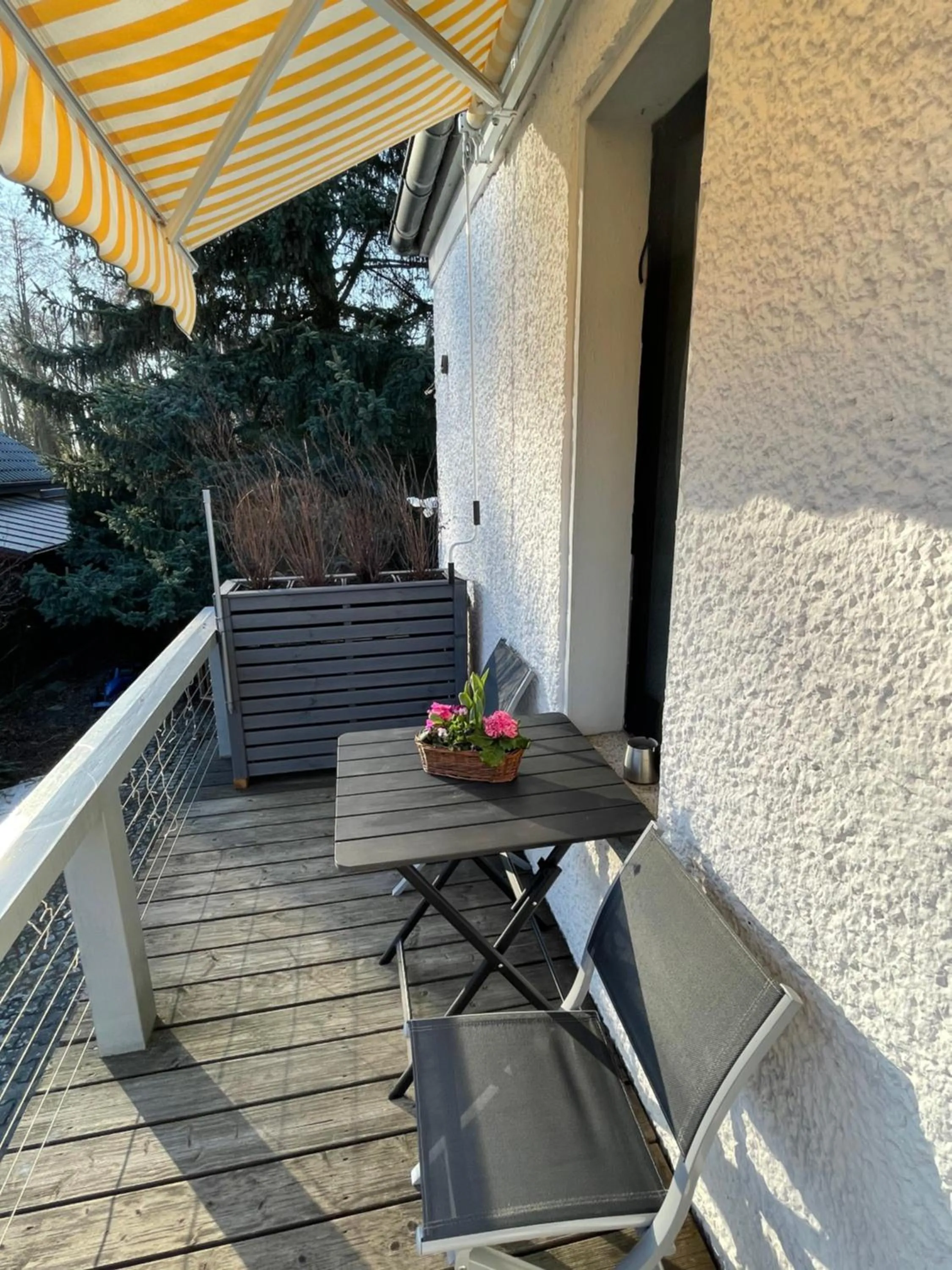 Balcony/Terrace in Appartement Seebadallee mit Wallbox für e-Autos