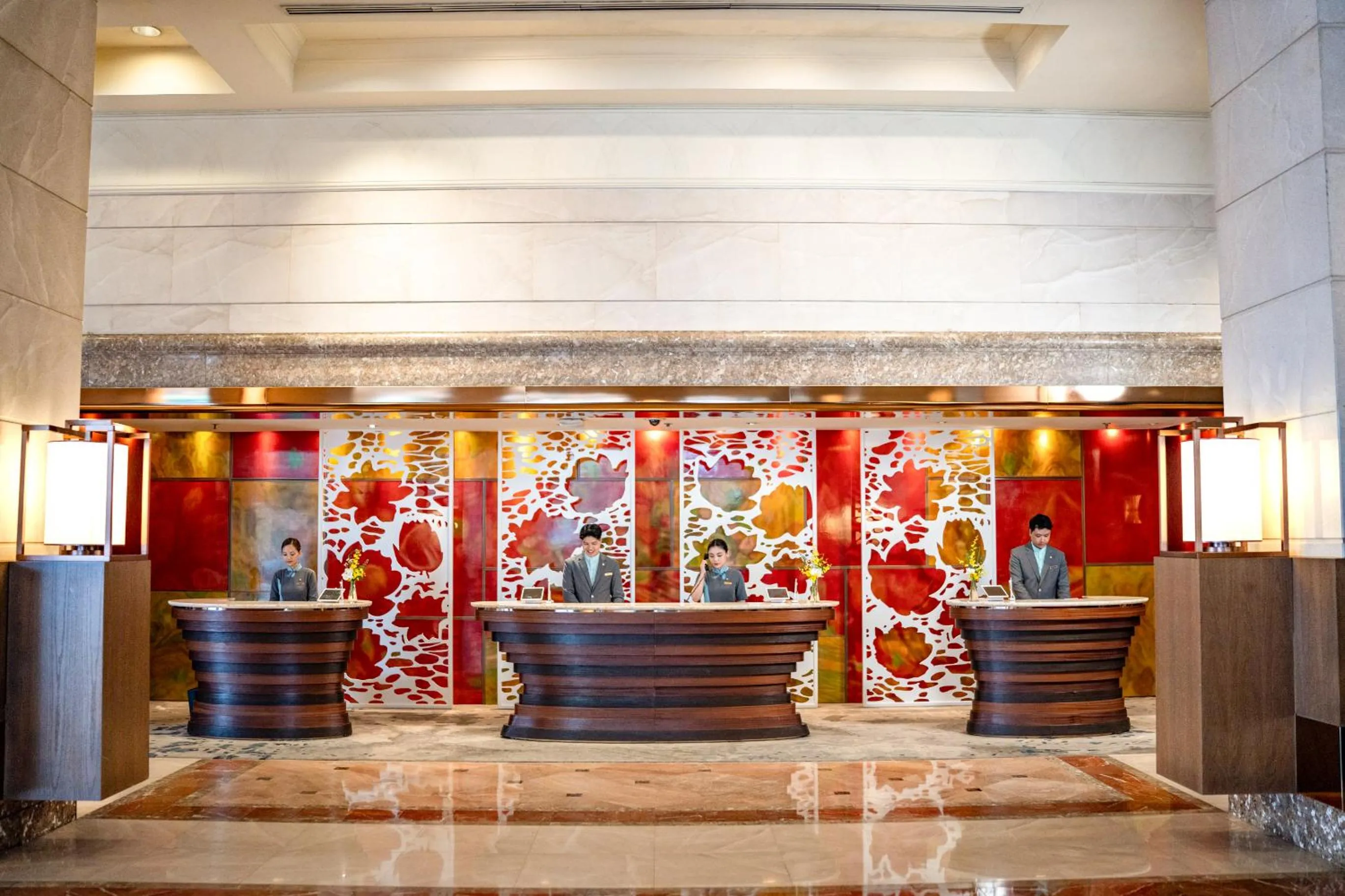 Lobby or reception in Pan Pacific Hanoi