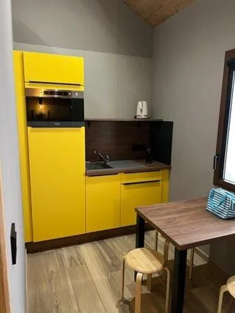 Kitchen or kitchenette in World Hotel