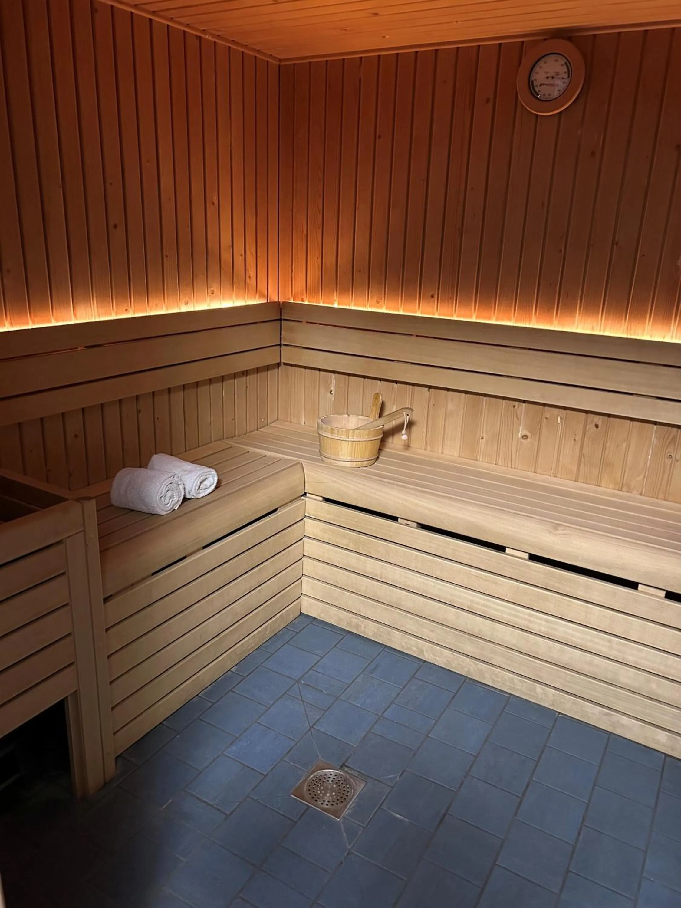 Sauna in Hôtel Lac d'Orient