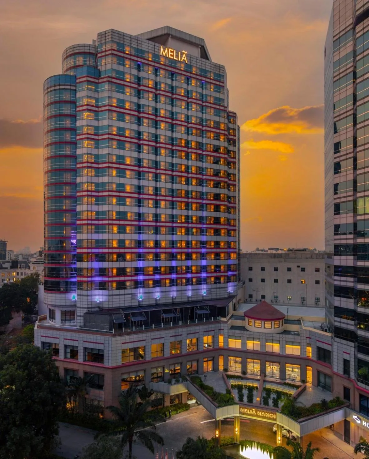 Property building in Melia Hanoi