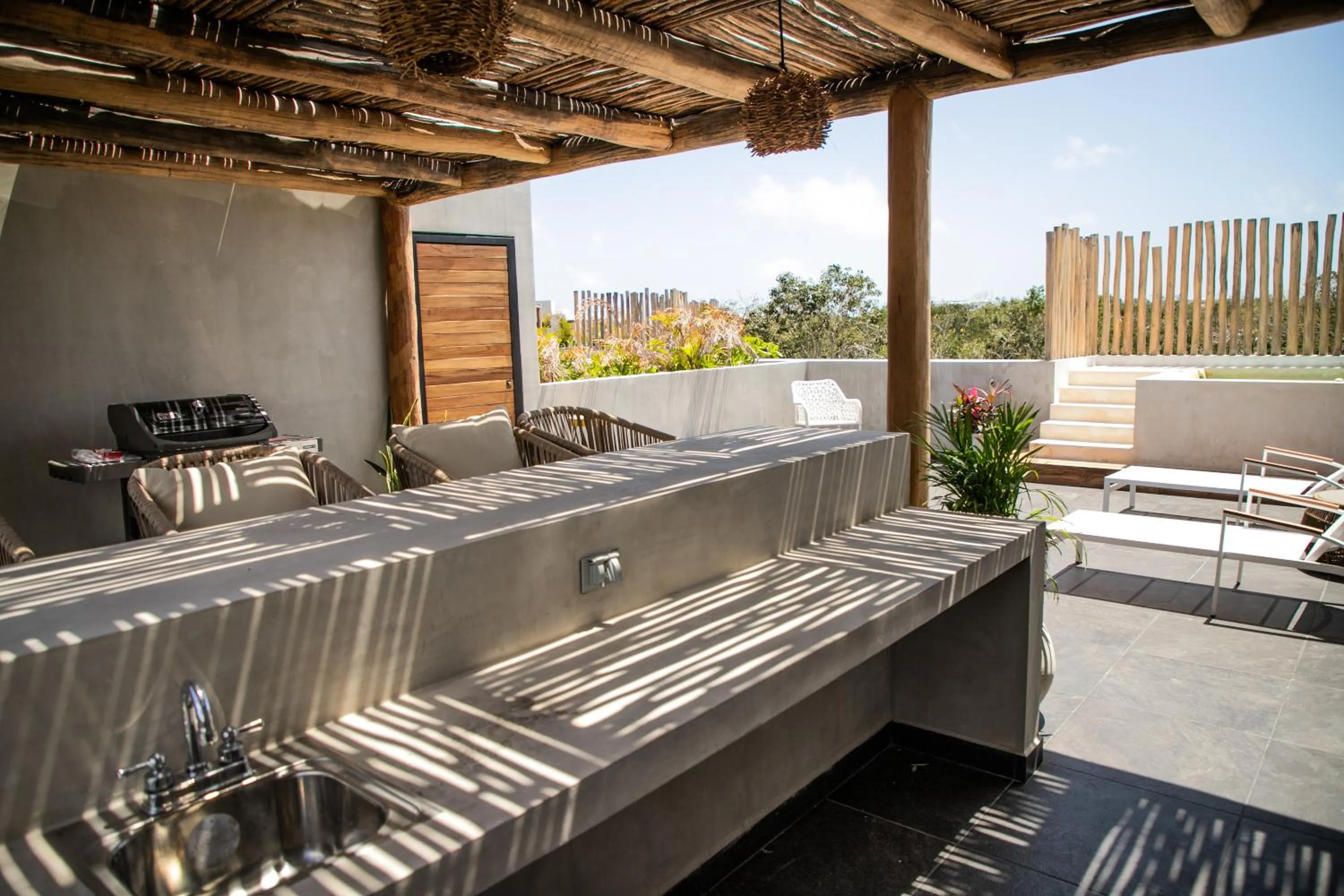 BBQ facilities in Macondo Tulum