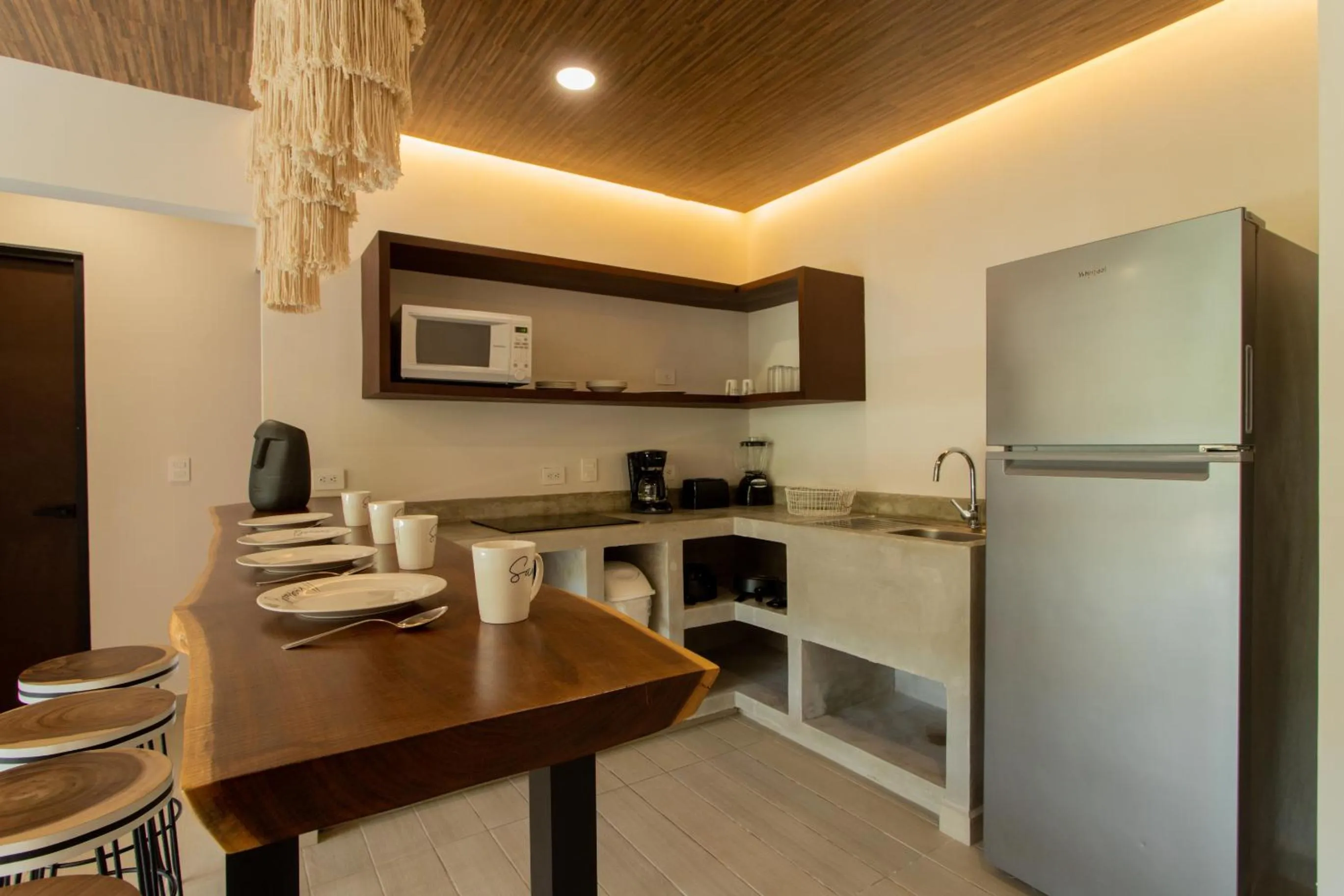 kitchen in Macondo Tulum