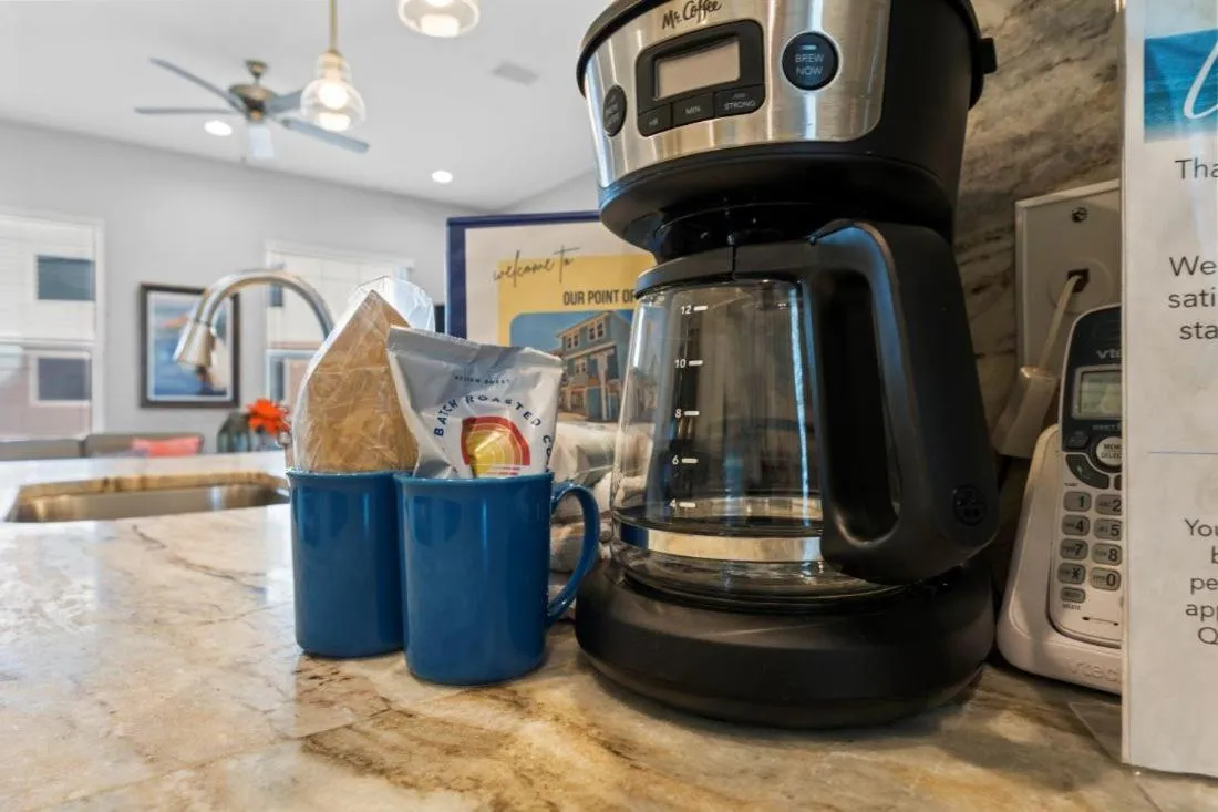 Coffee/tea facilities in Two Little Lambs at Our Point of View by Youngs Suncoast