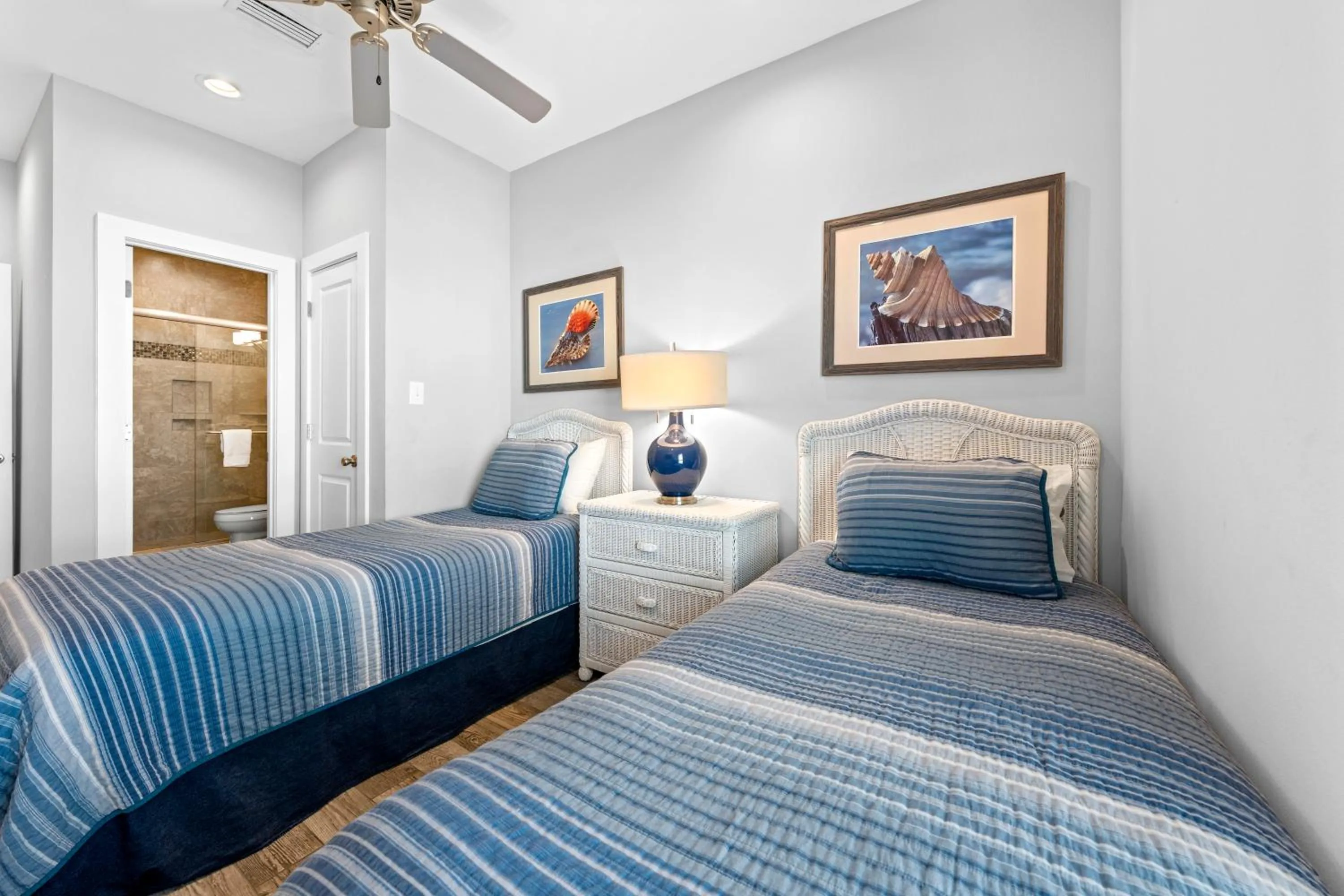 Bed in Two Little Lambs at Our Point of View by Youngs Suncoast