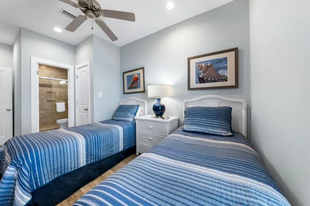 Bed in Two Little Lambs at Our Point of View by Youngs Suncoast