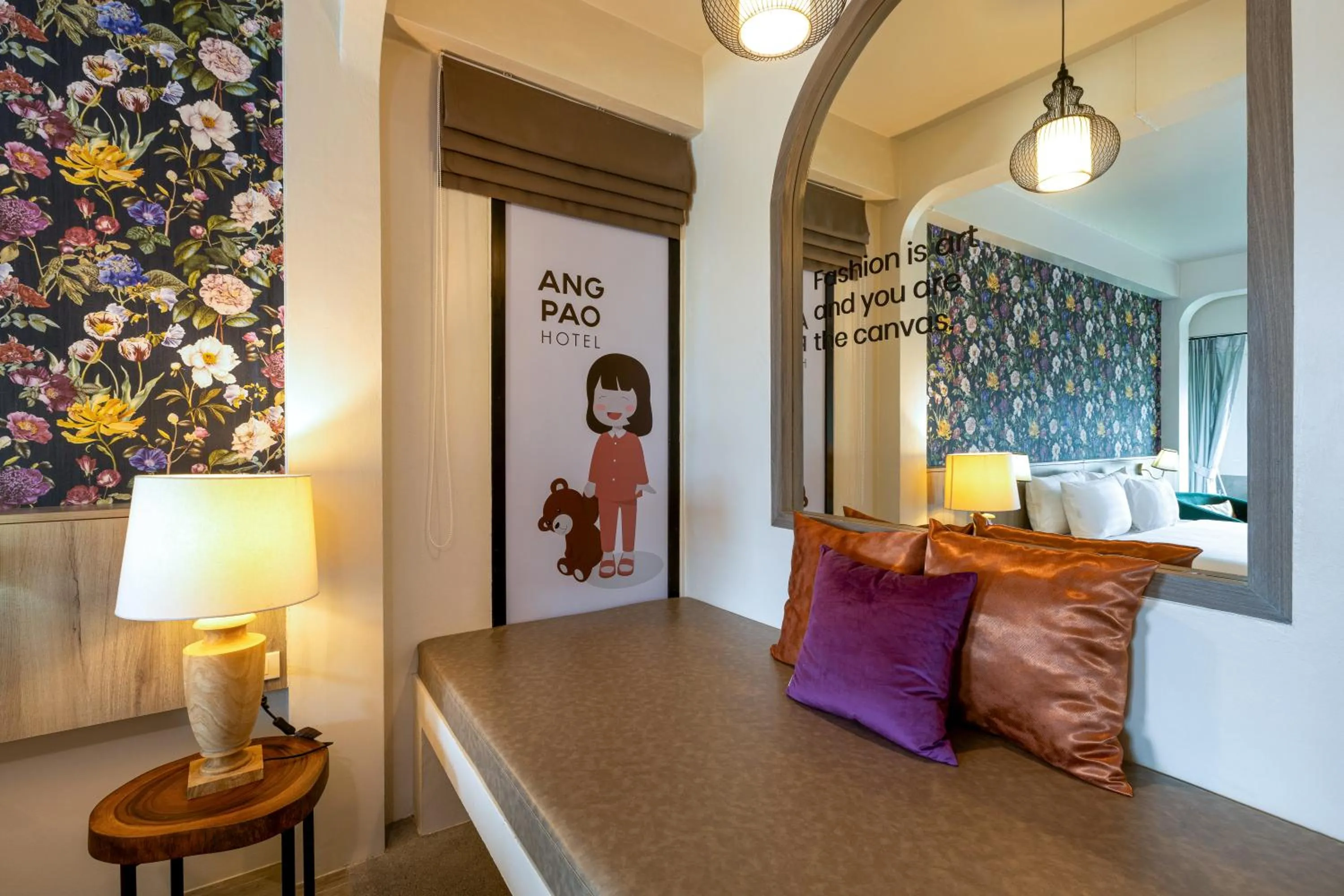 Area and facilities, Bed in Ang Pao Hotel Phuket