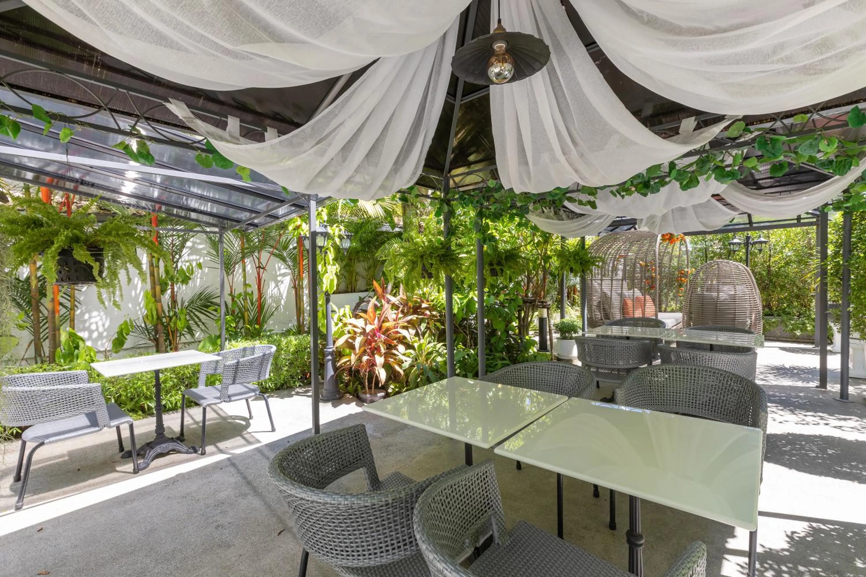 Seating area in Ang Pao Hotel Phuket