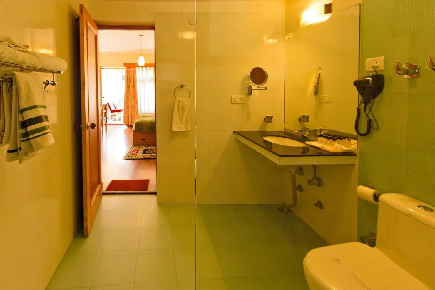 Toilet in Ladakh Residency