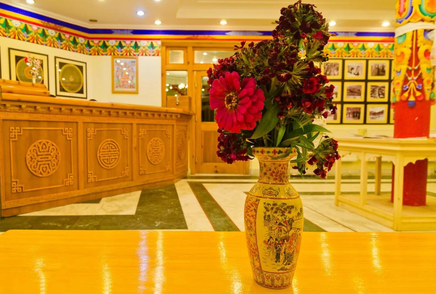Lobby or reception in Ladakh Residency