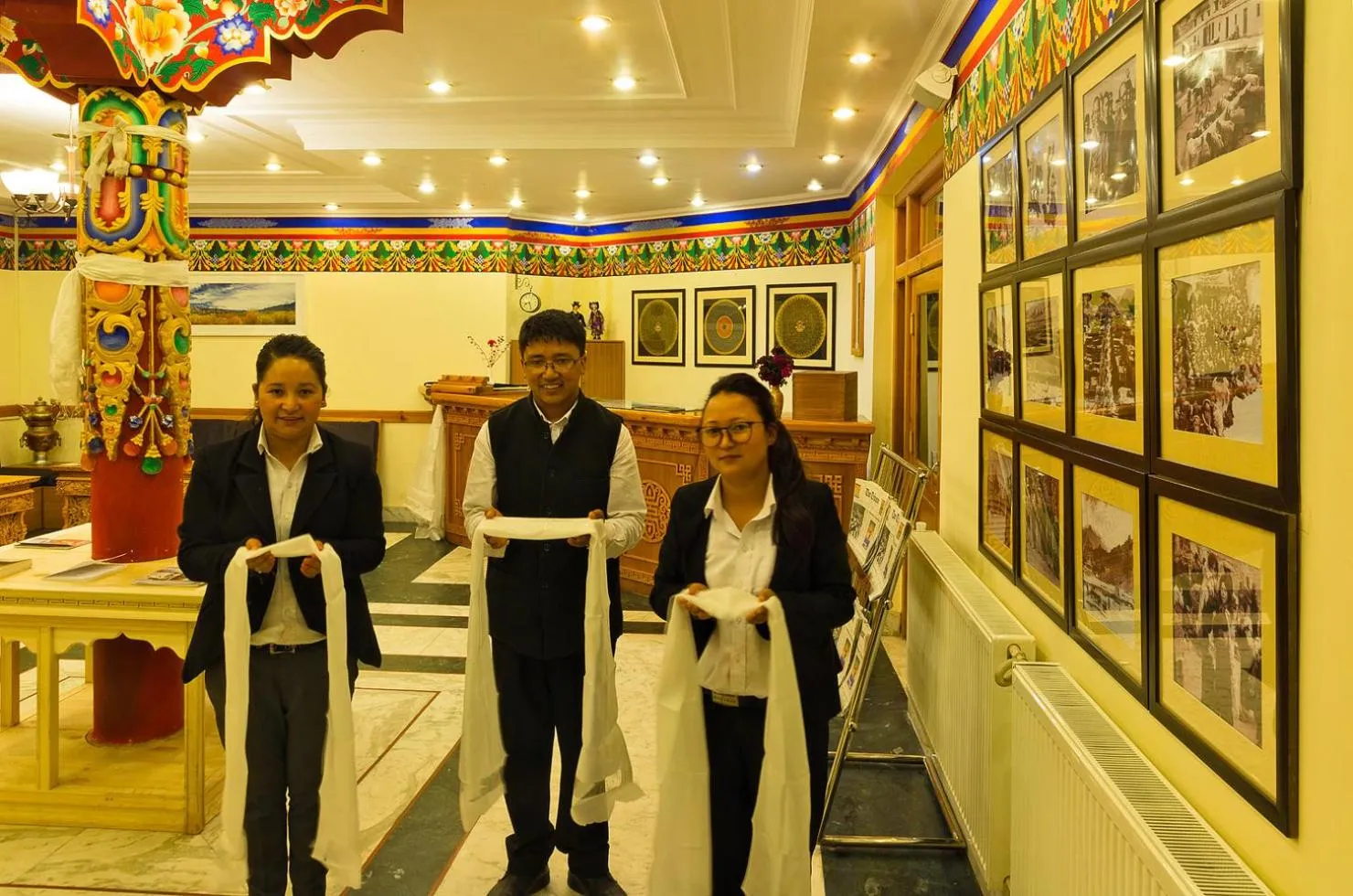 Staff in Ladakh Residency