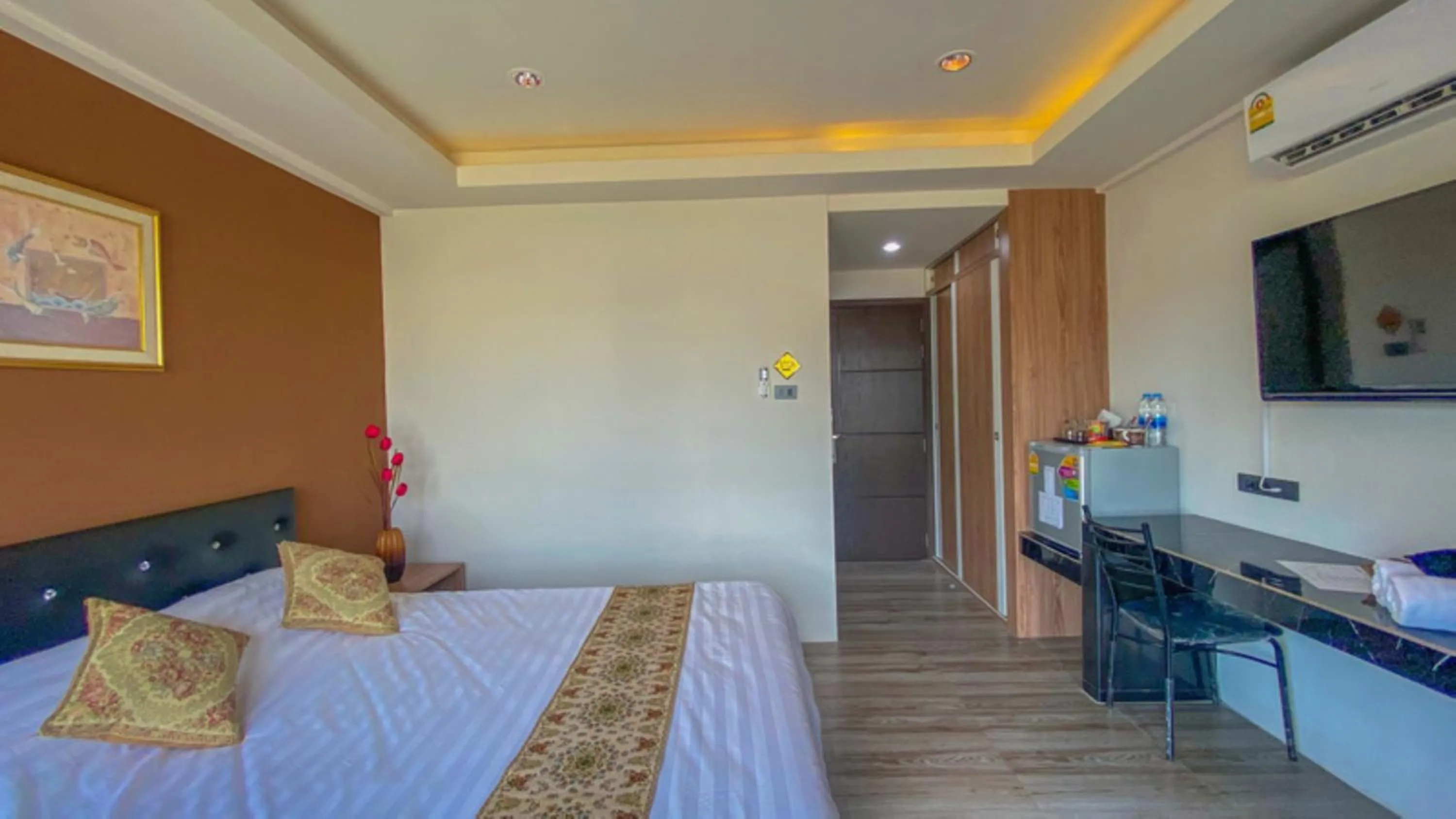 Bedroom, Bed in Plearnwan Deluxe Mansion