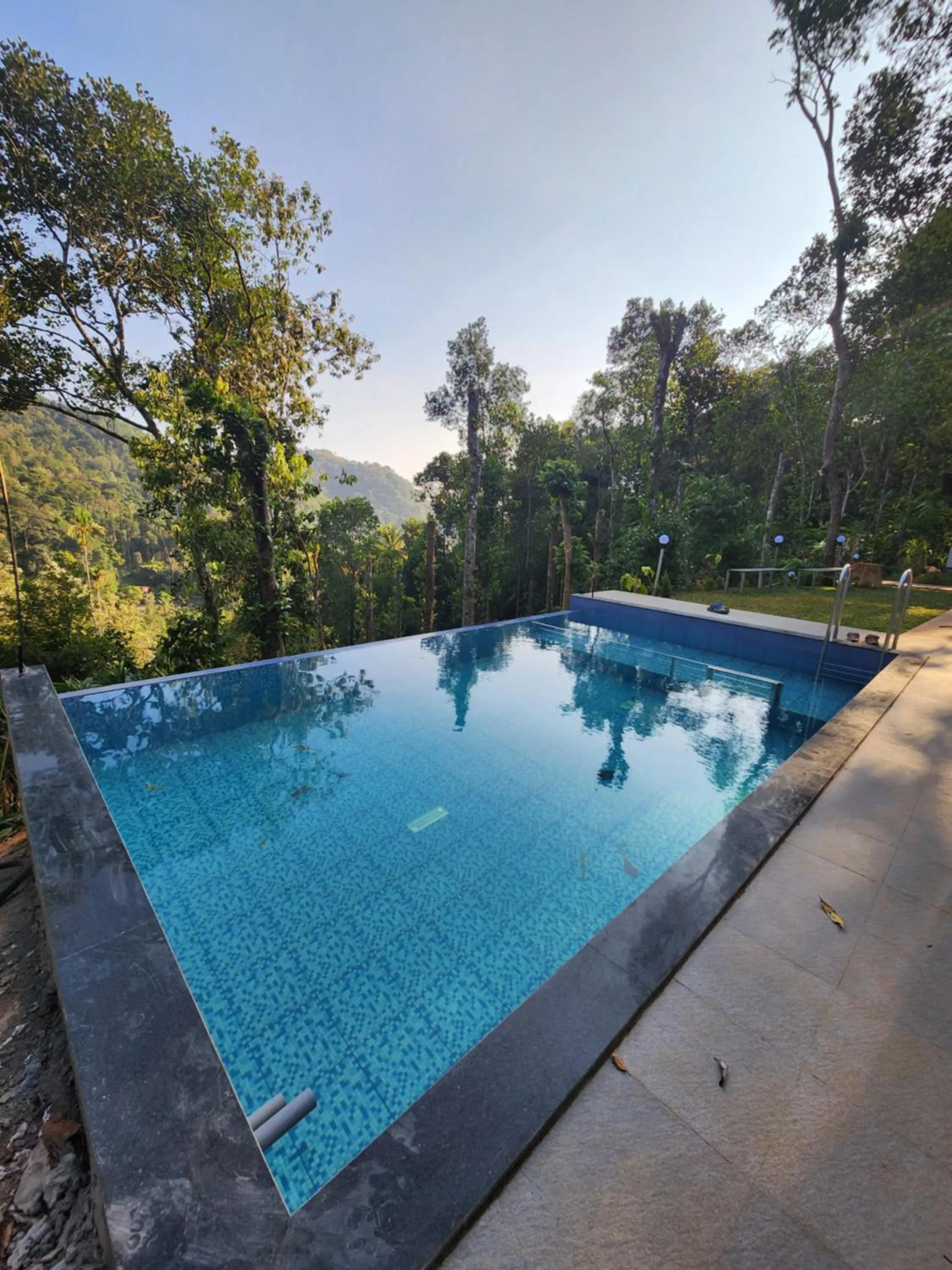 Swimming pool in Edens Munnar