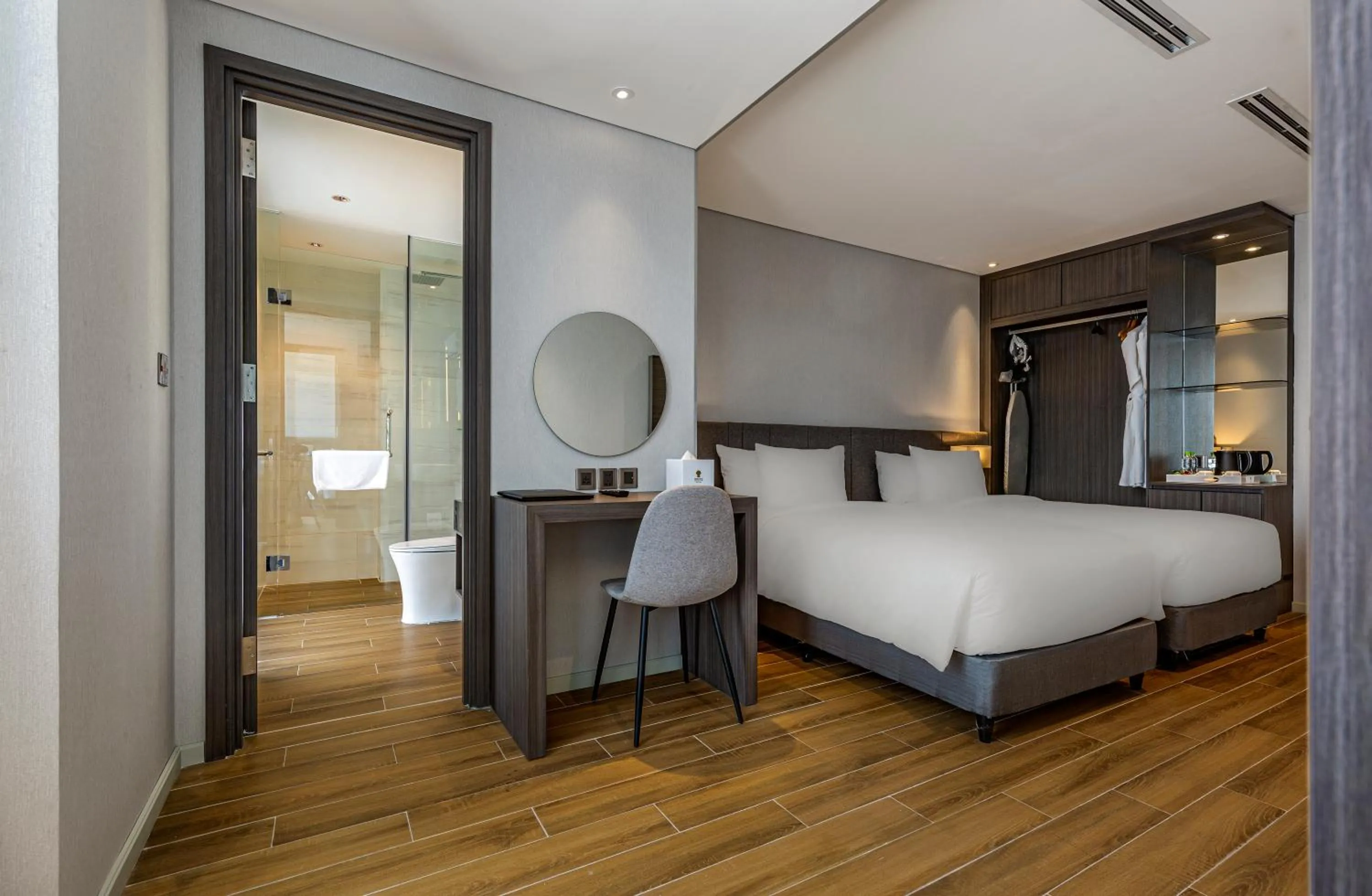 Bed in Premier Pearl Hotel Vung Tau