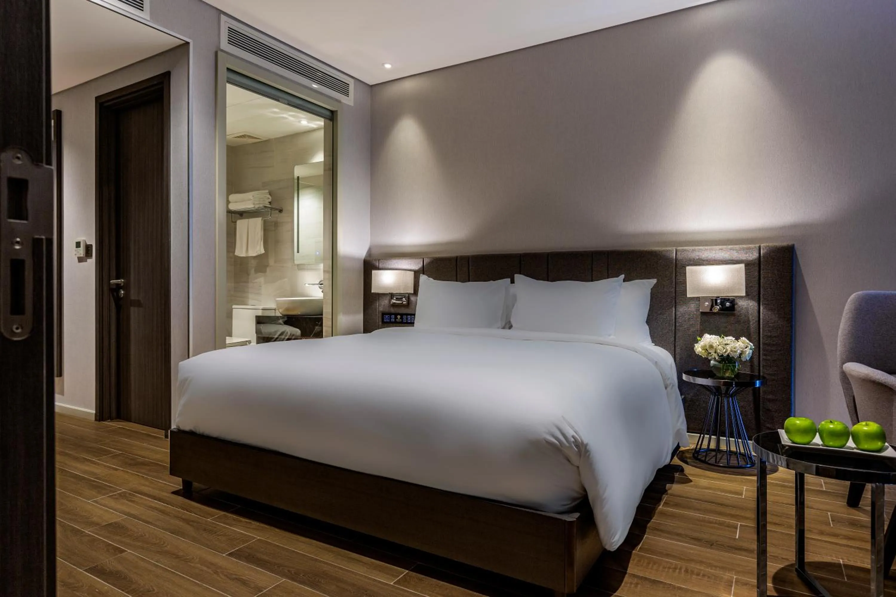 Bed in Premier Pearl Hotel Vung Tau