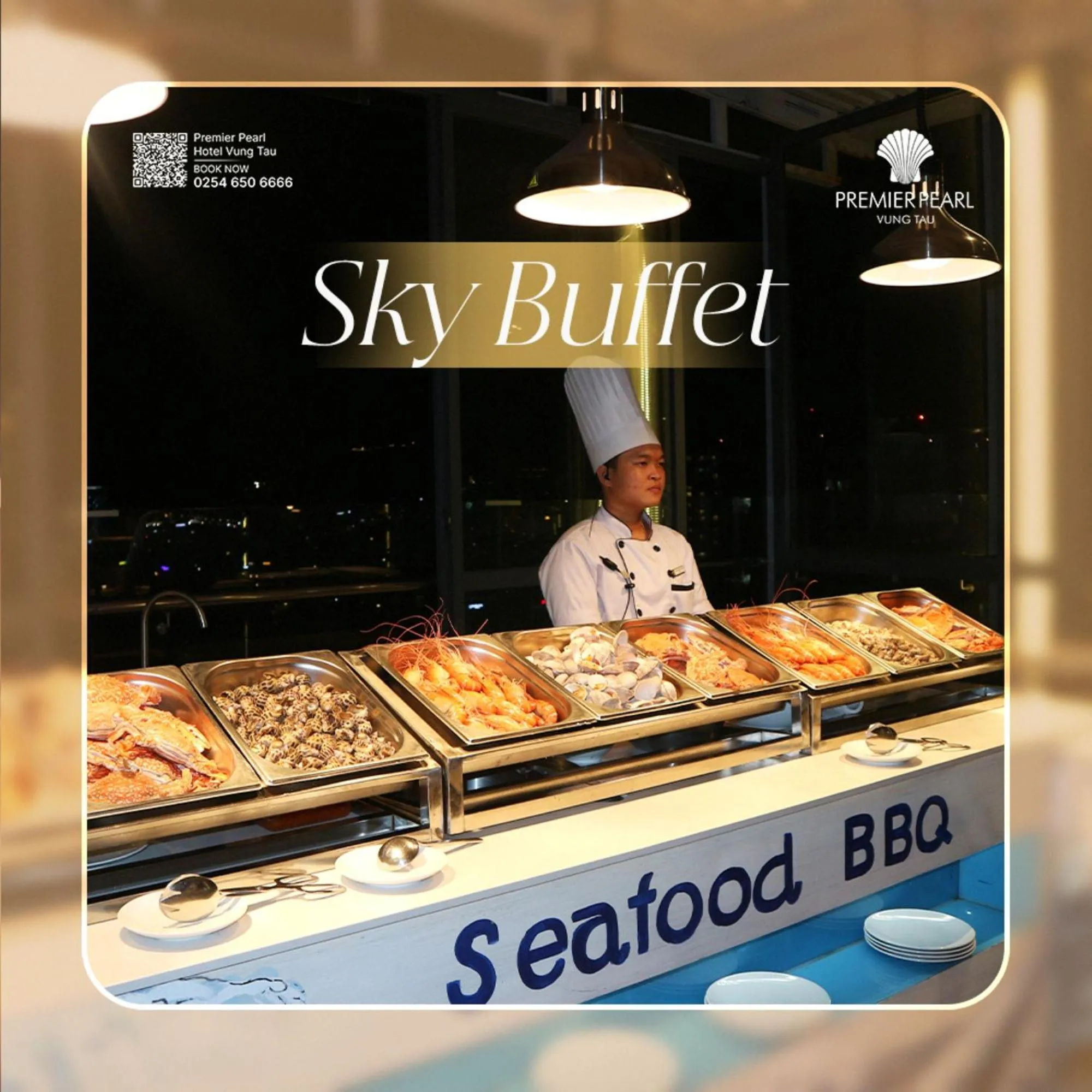 Restaurant/places to eat in Premier Pearl Hotel Vung Tau