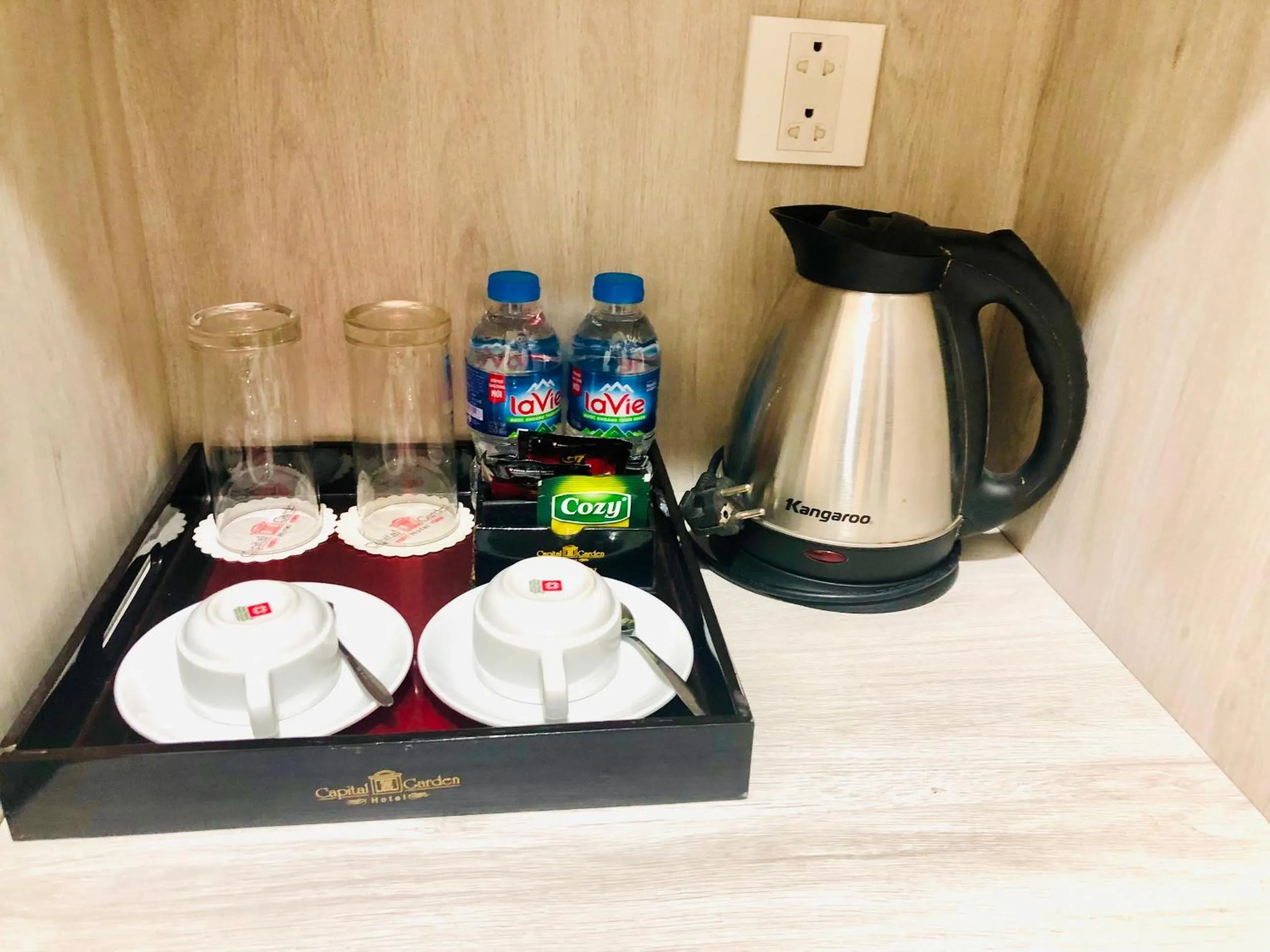 Coffee/tea facilities in Capital Garden Hotel