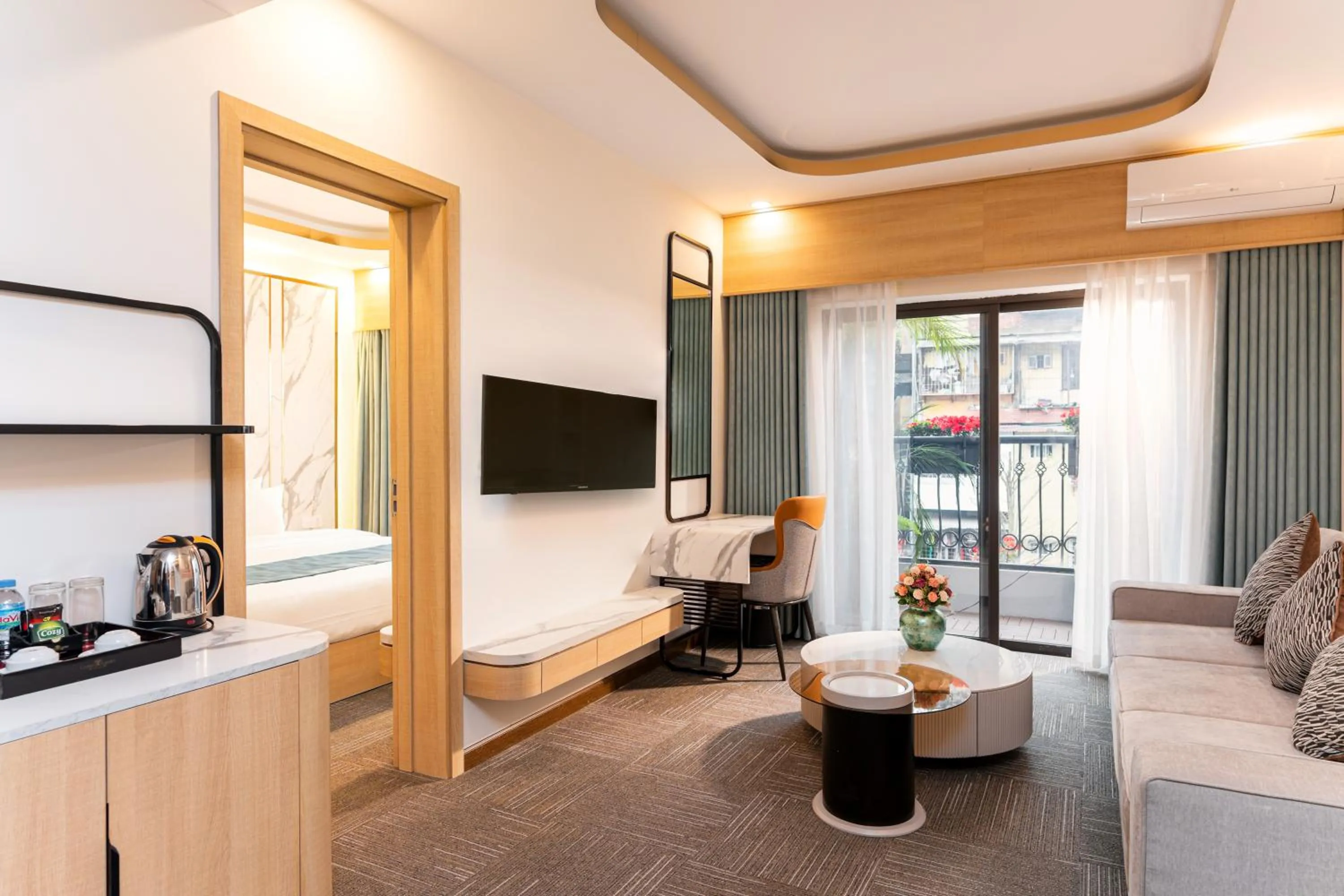 Seating area in Capital Garden Hotel