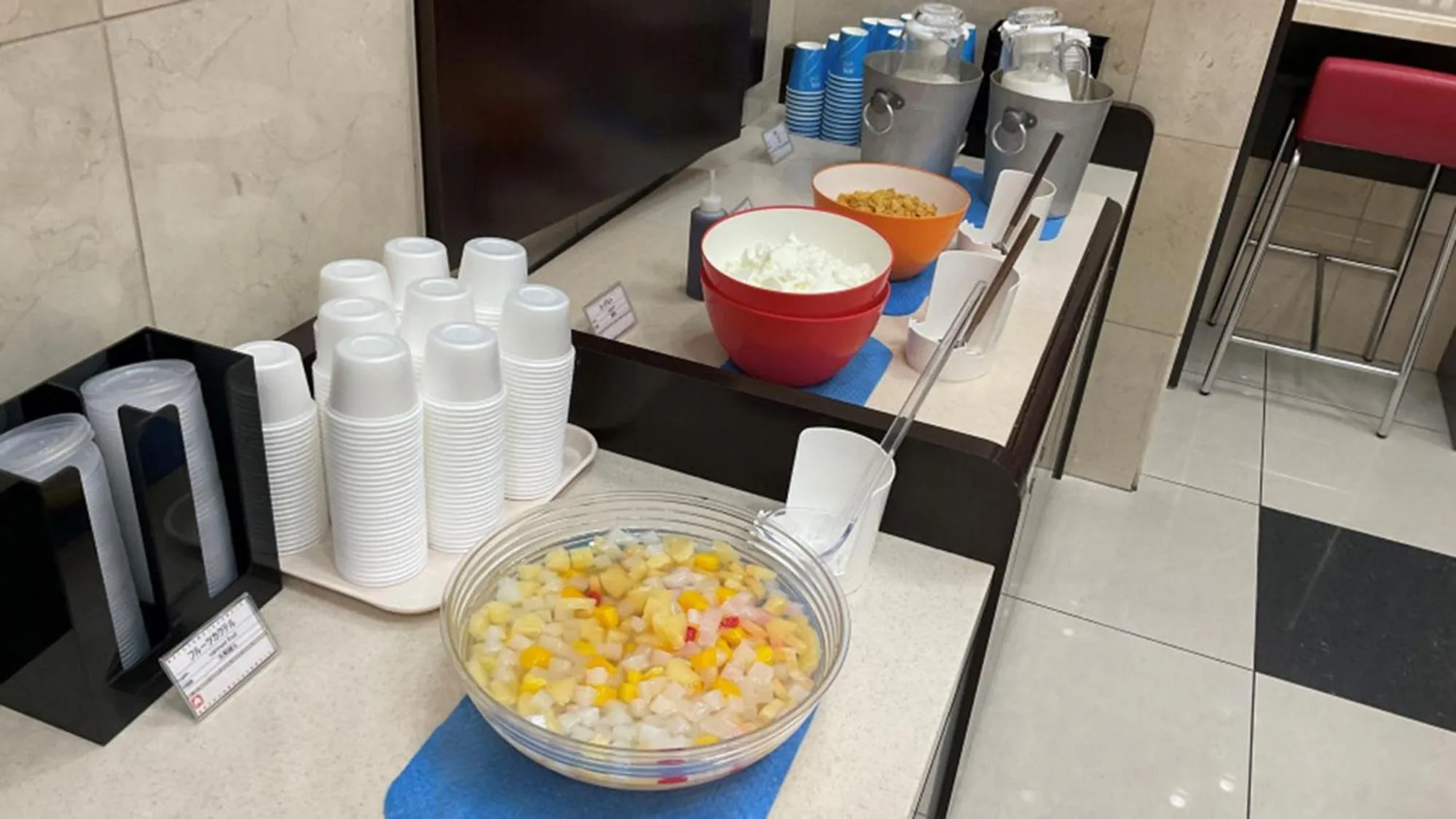 Food in Toyoko Inn Tokyo Shinagawa Konan-guchi Tennozu Isle