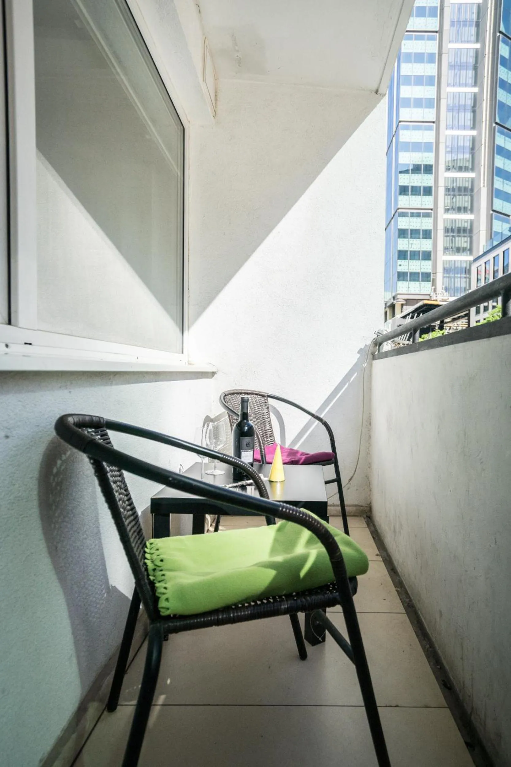 Balcony/Terrace in oompH Warsaw Central Apartment