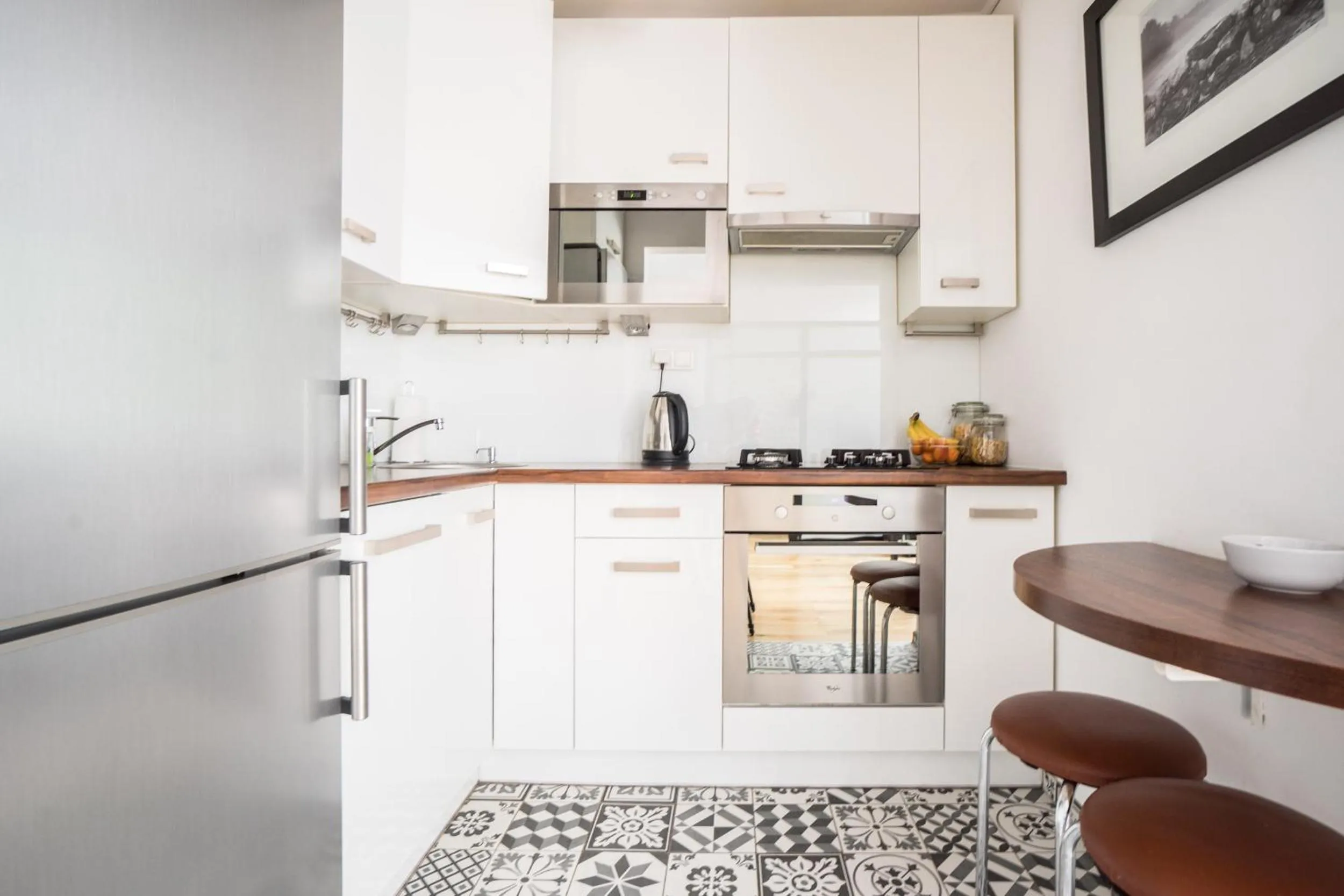 Kitchen or kitchenette in oompH Warsaw Central Apartment