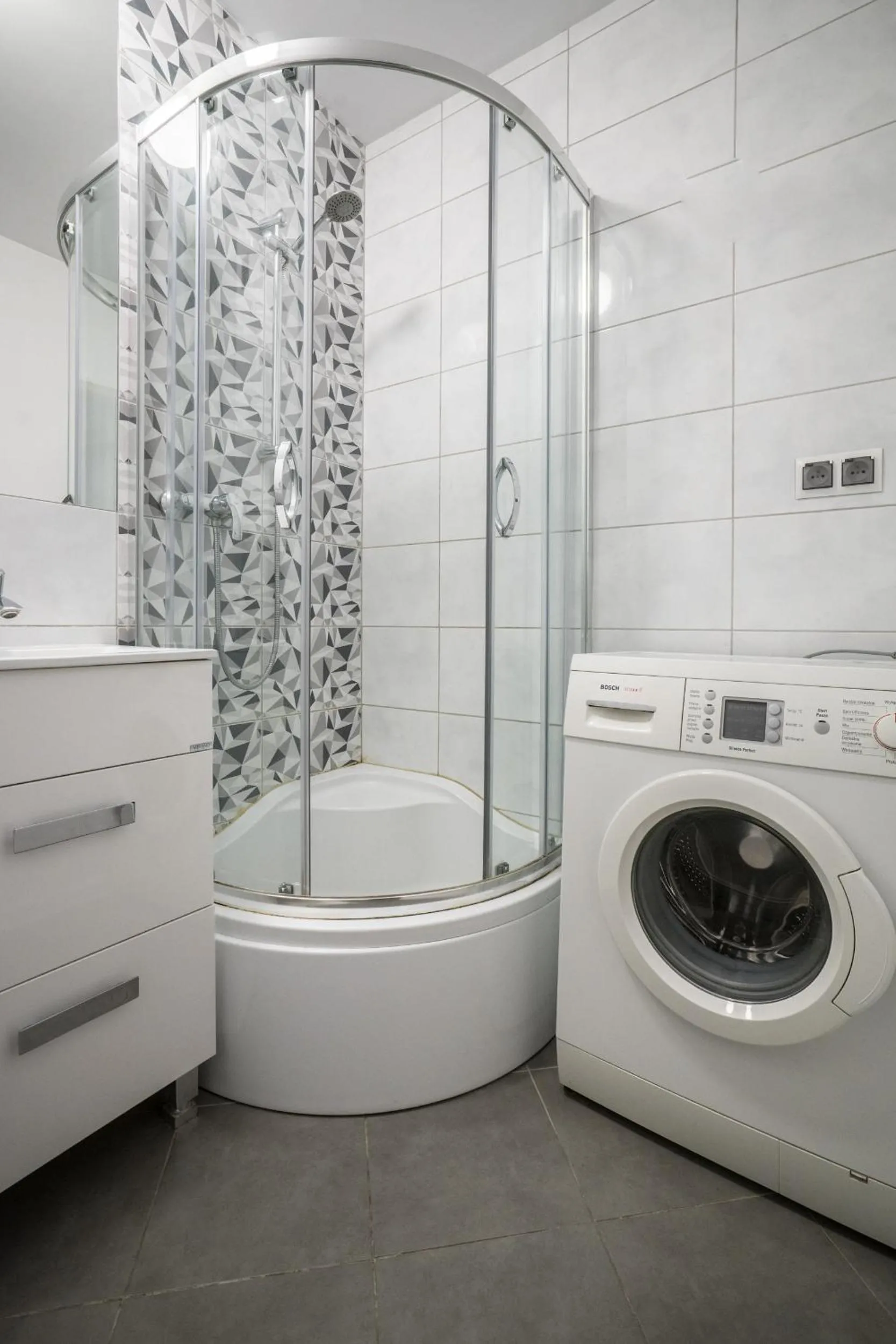 Bathroom in oompH Warsaw Central Apartment