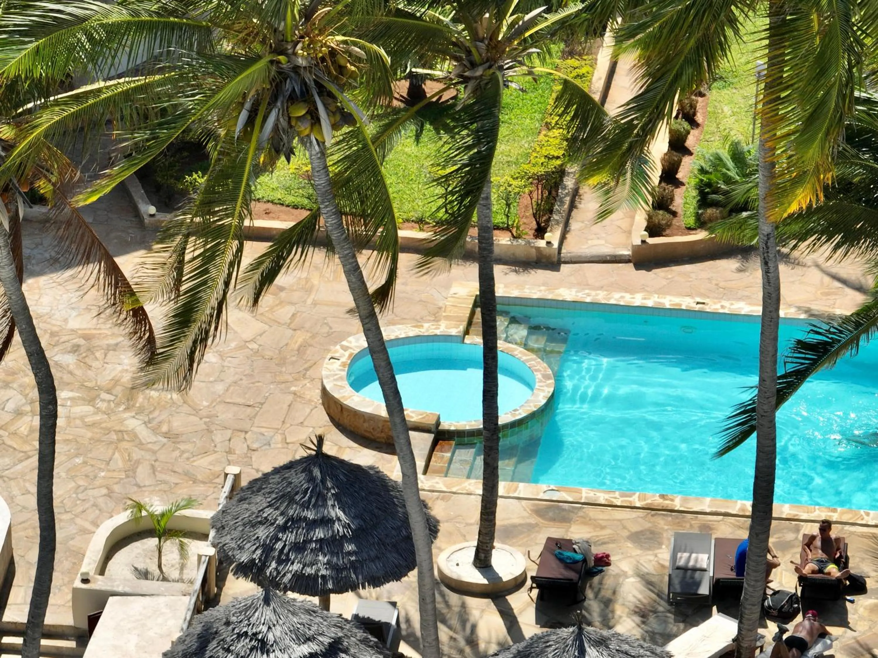 Patio in Zula Zanzibar