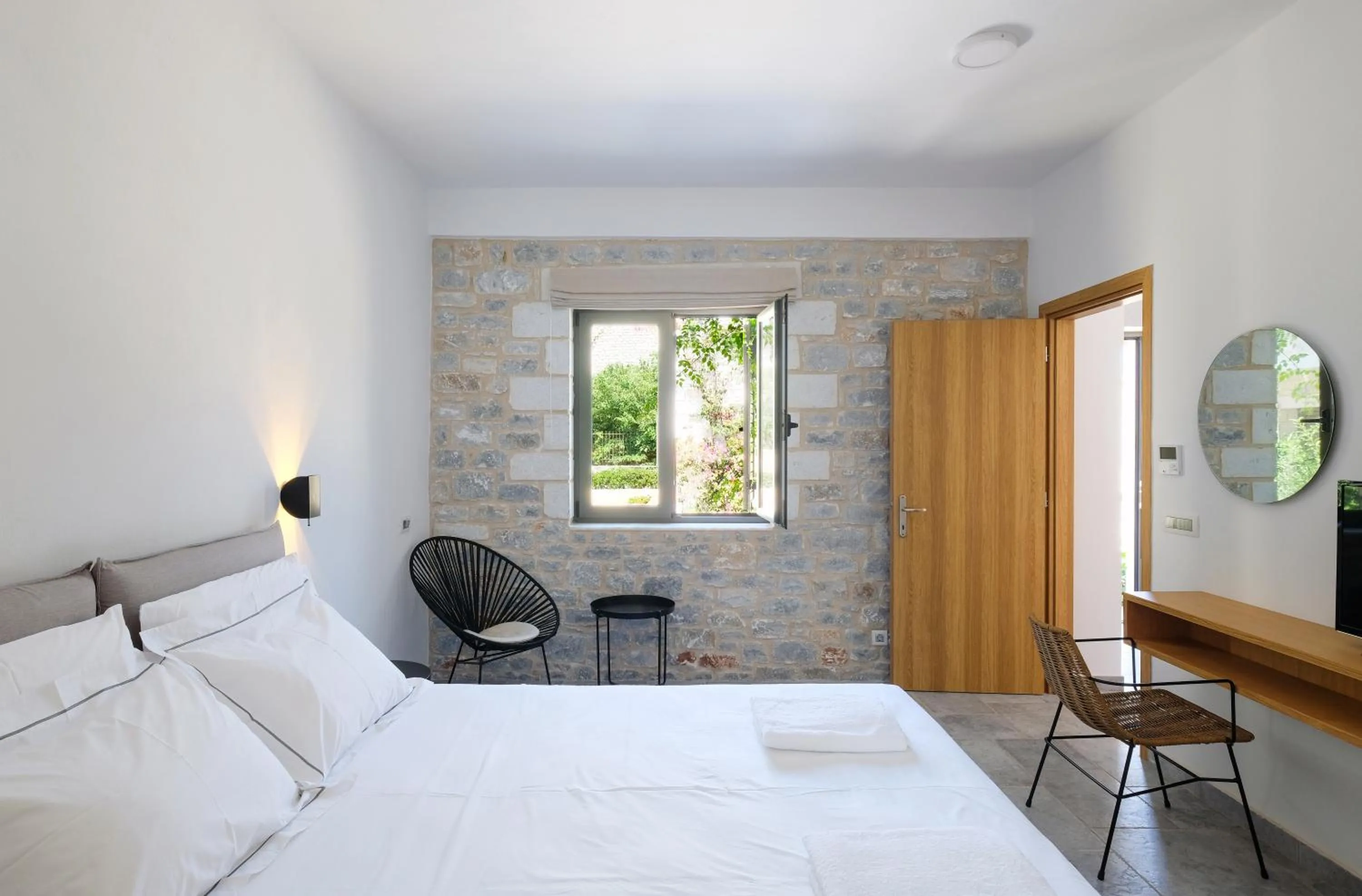 Bed in Margo Beach Hotel